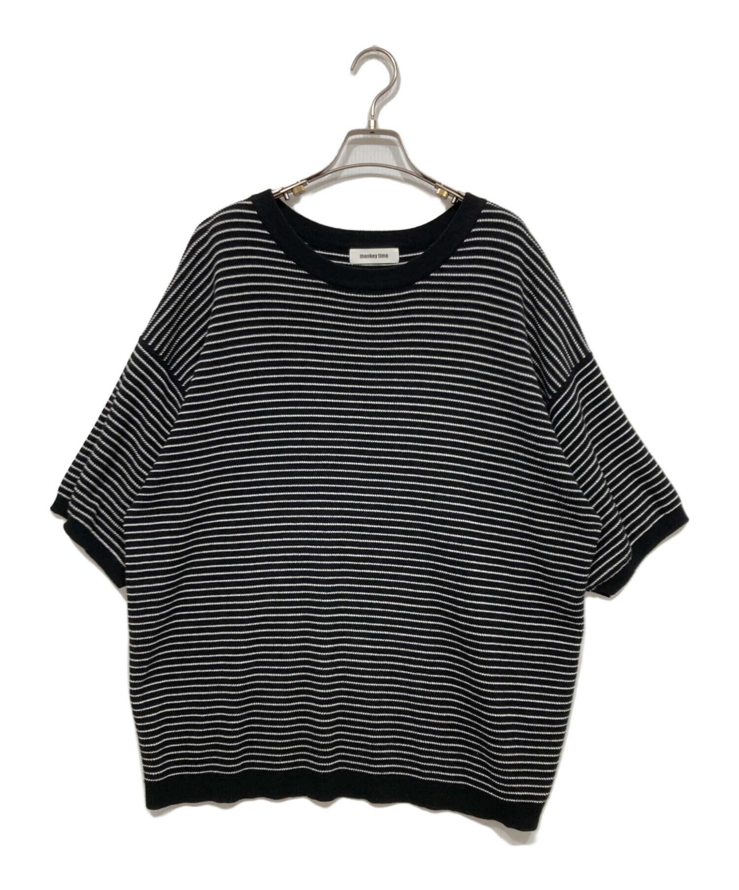 中古・古着通販】MONKEY TIME (モンキータイム) COTTON KNIT BORDER 