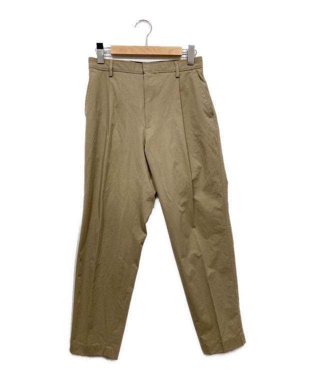 【新品未使用】ユニバーサルランゲージ　ベージュ　スーツ WEB限定／PERFORMANCE SUIT／ノーカラージャケット＆パンツ＆Tシャツ