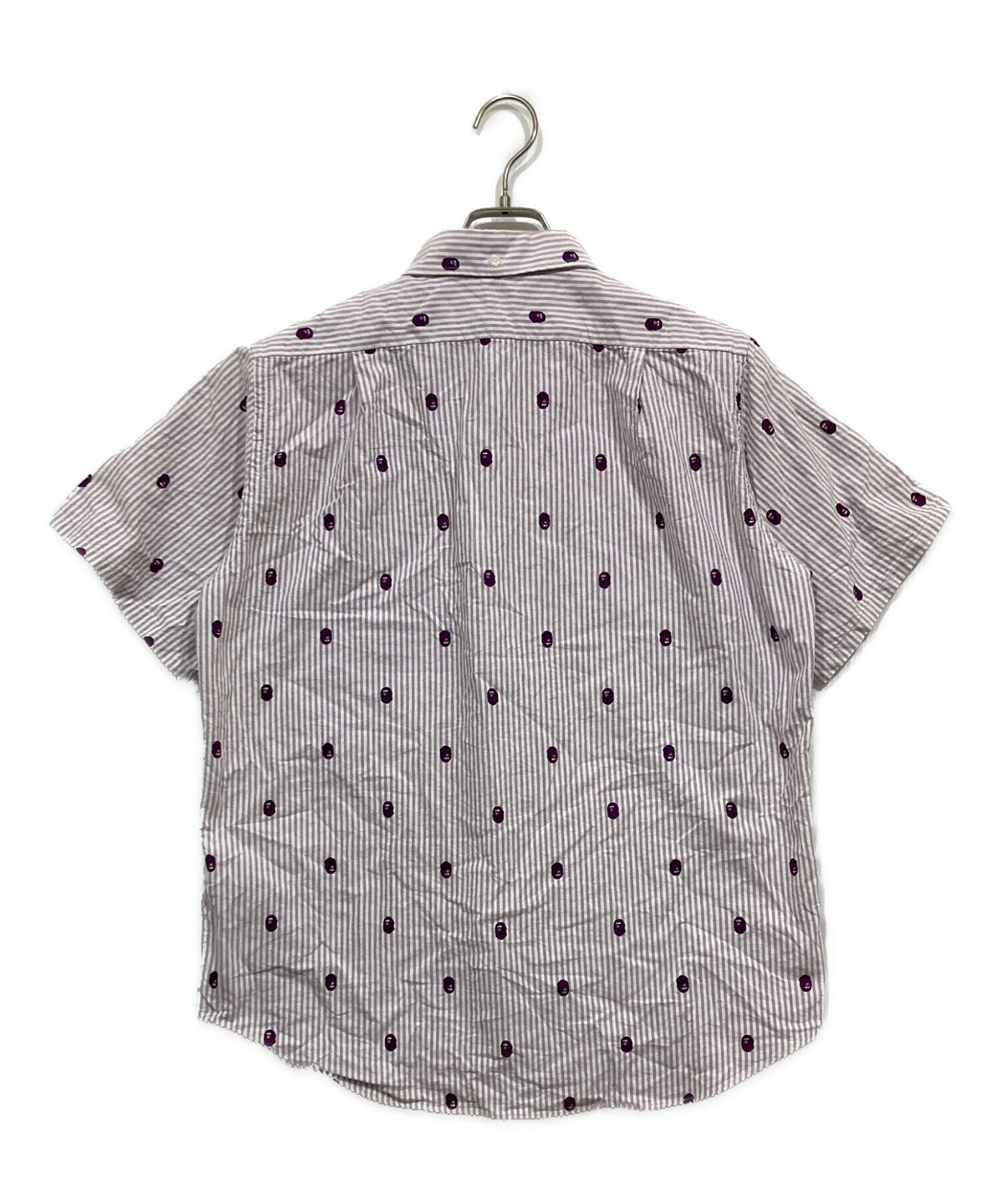中古・古着通販】A BATHING APE (アベイシングエイプ) サル総柄S/S 
