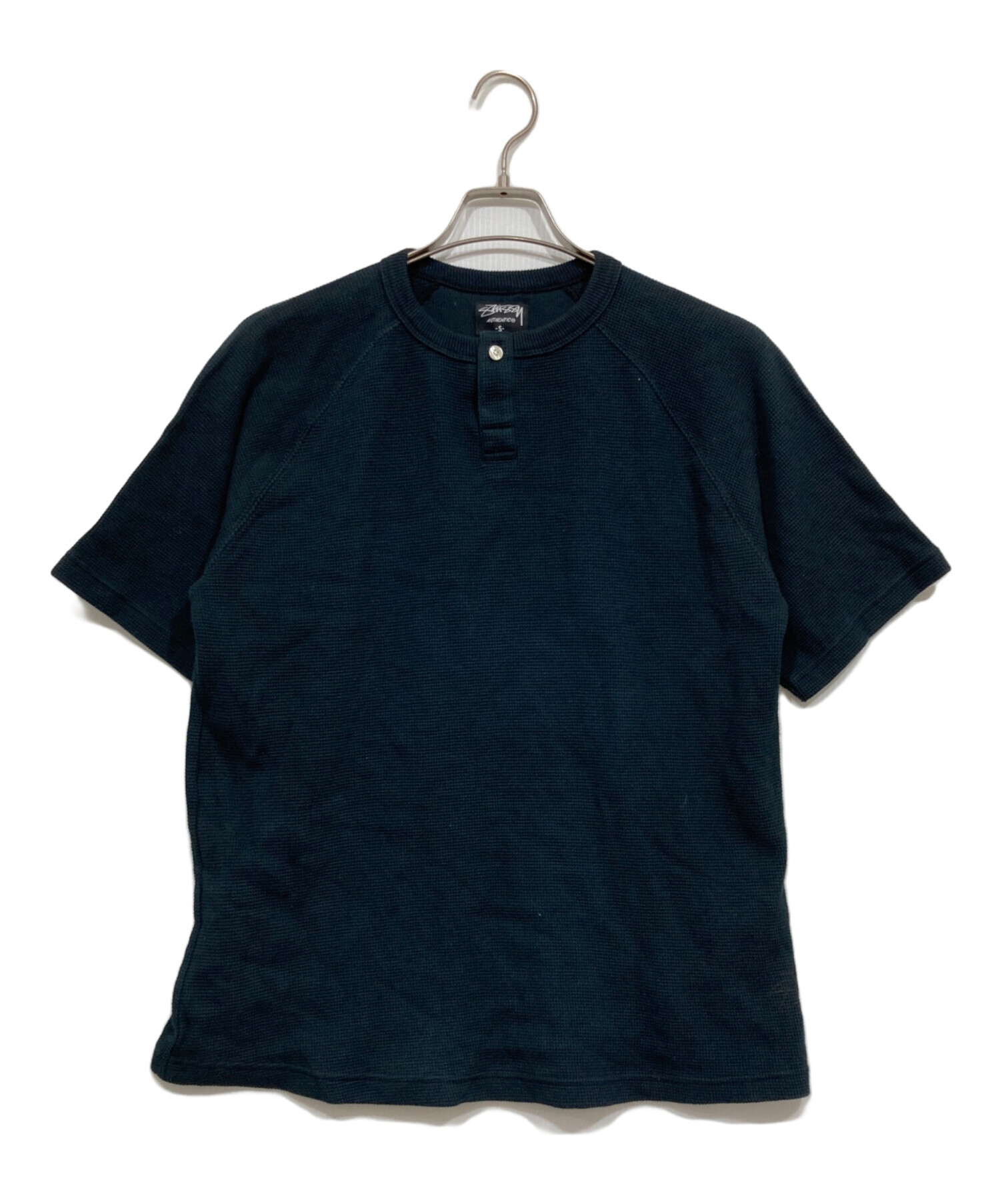 中古・古着通販】stussy (ステューシー) ヘンリーネックワッフル