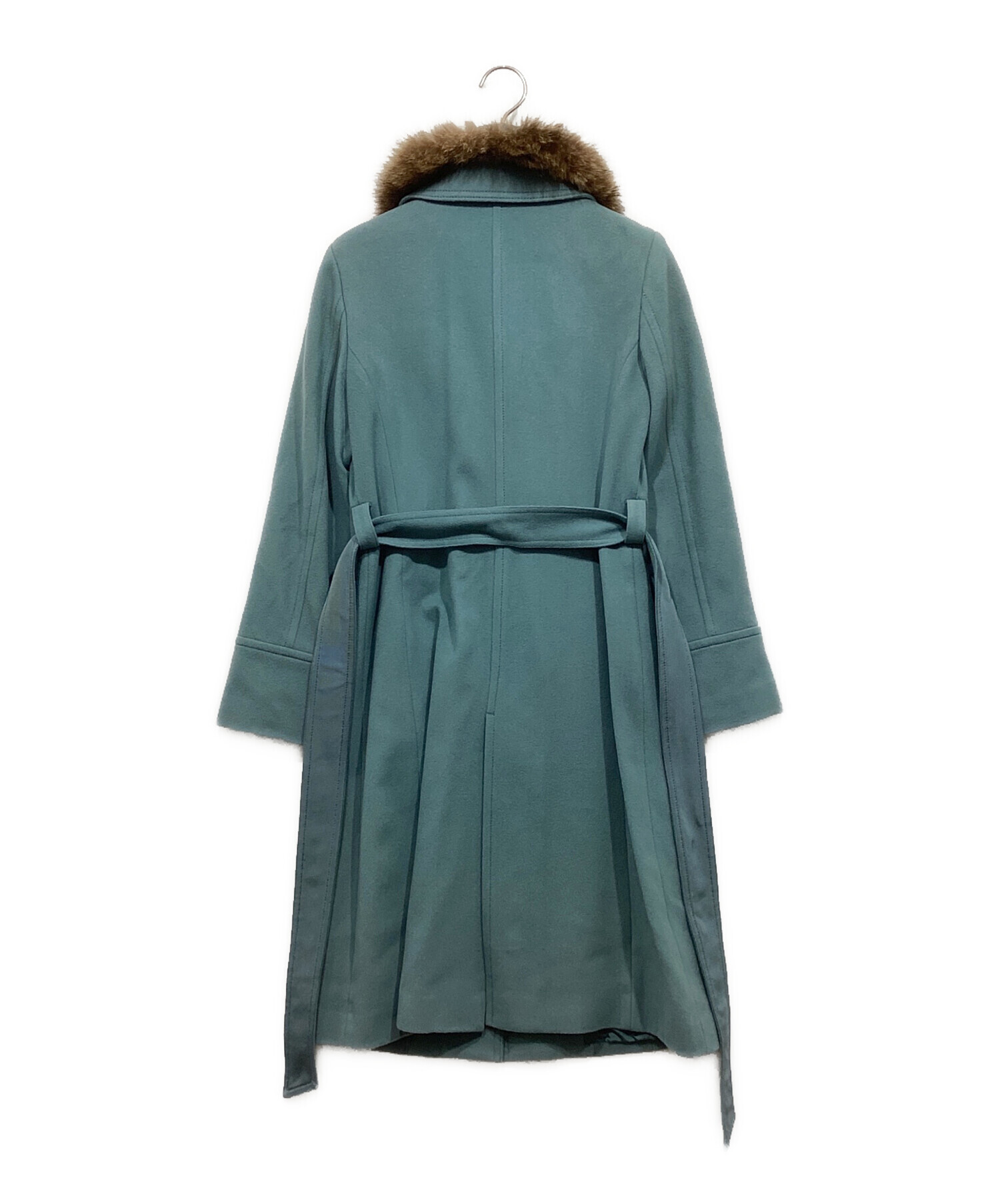 中古・古着通販】BALLSEY (ボールジィ) ウールカシミヤコート ブルー