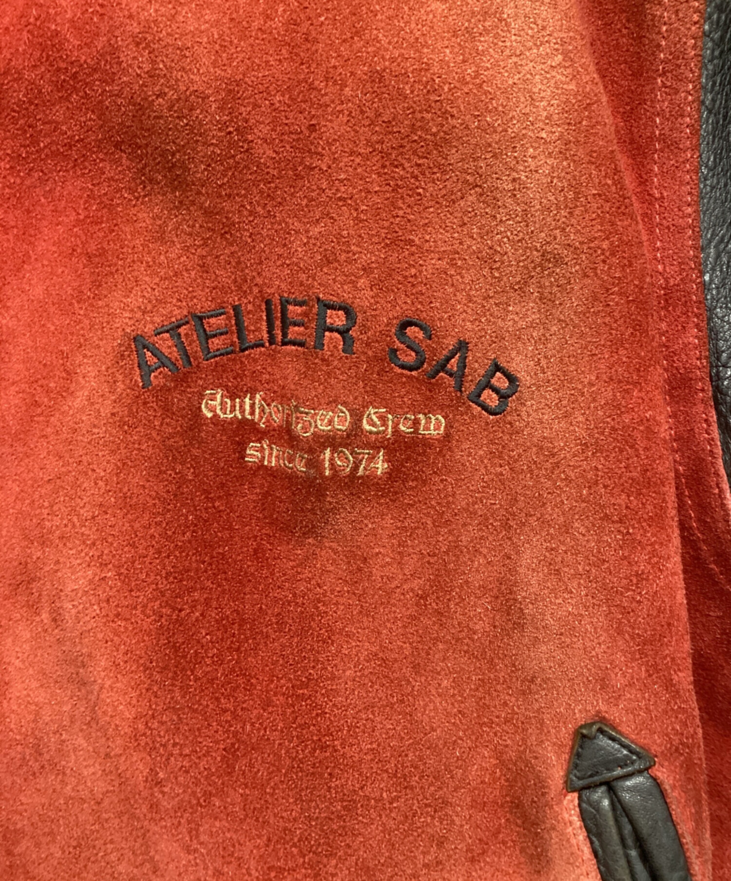 中古・古着通販】ATELIER SAB (アトリエサブ) カウレザー 中古・古着通販】ATELIER SAB (アトリエサブ) カウレザー