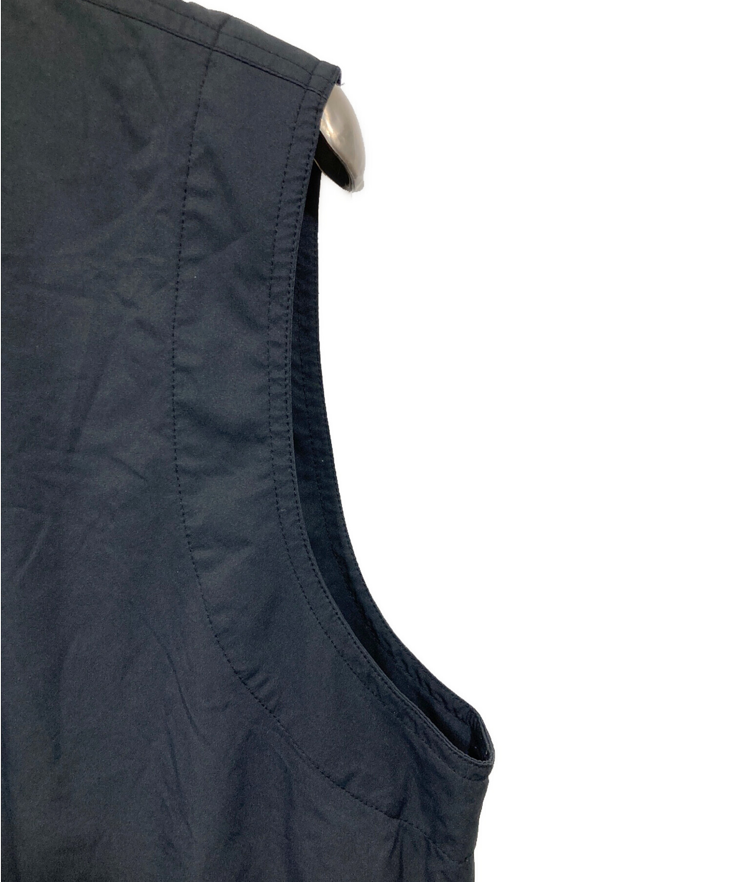 中古・古着通販】NIKE (ナイキ) ナイロンベスト ブラック サイズ:M