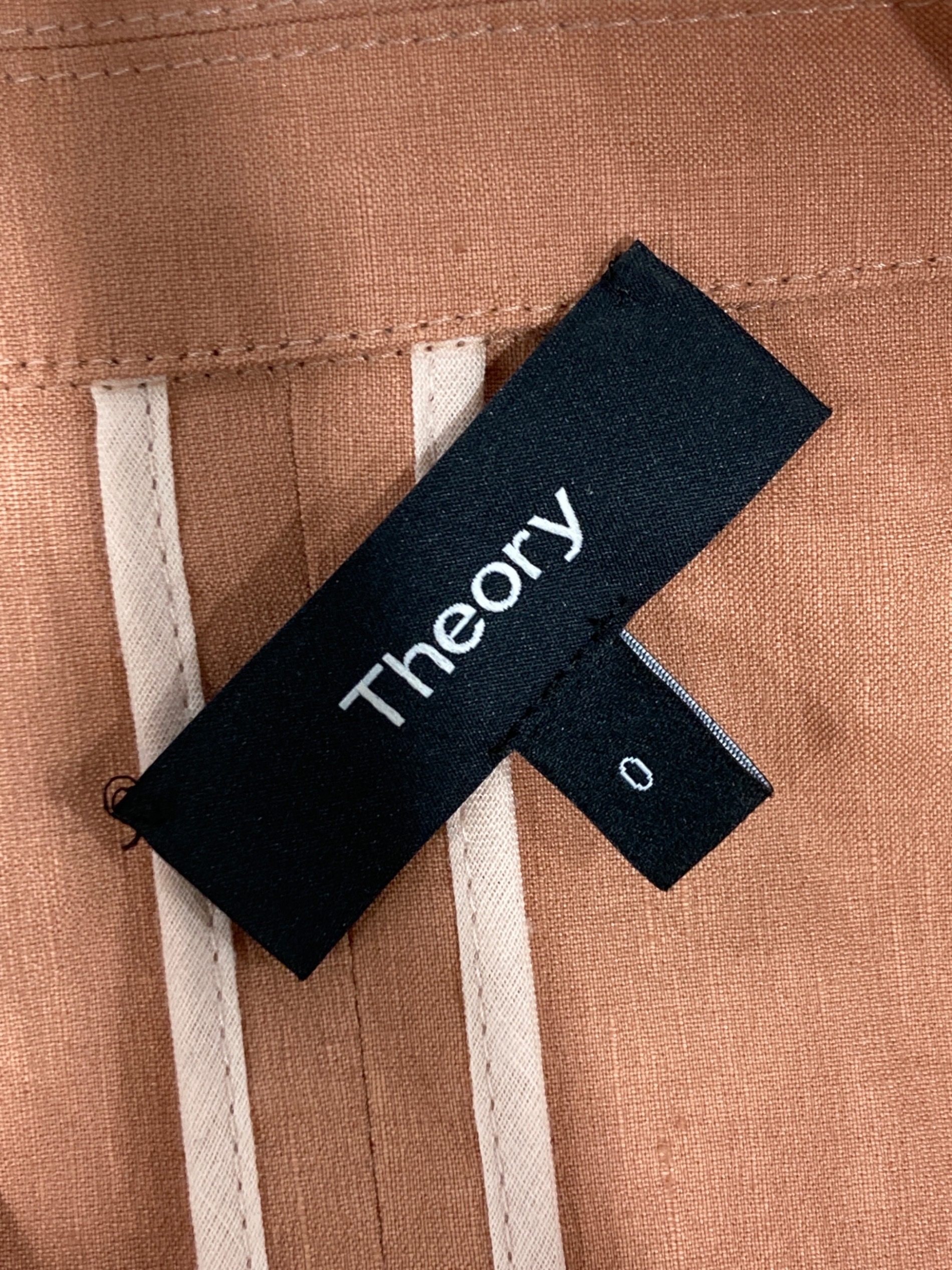 中古・古着通販】theory (セオリー) リネン混ダブルブレストテーラード