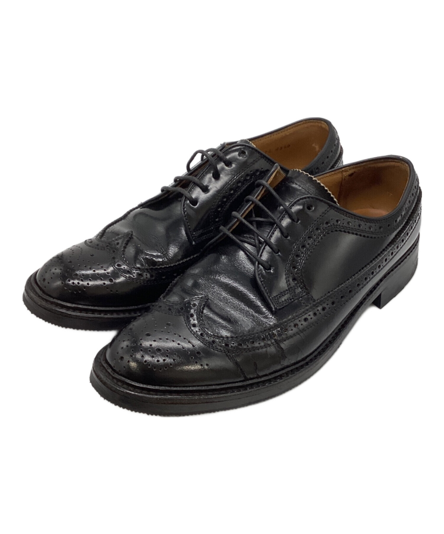 中古・古着通販】REGAL (リーガル) ウィングチップシューズ ブラック