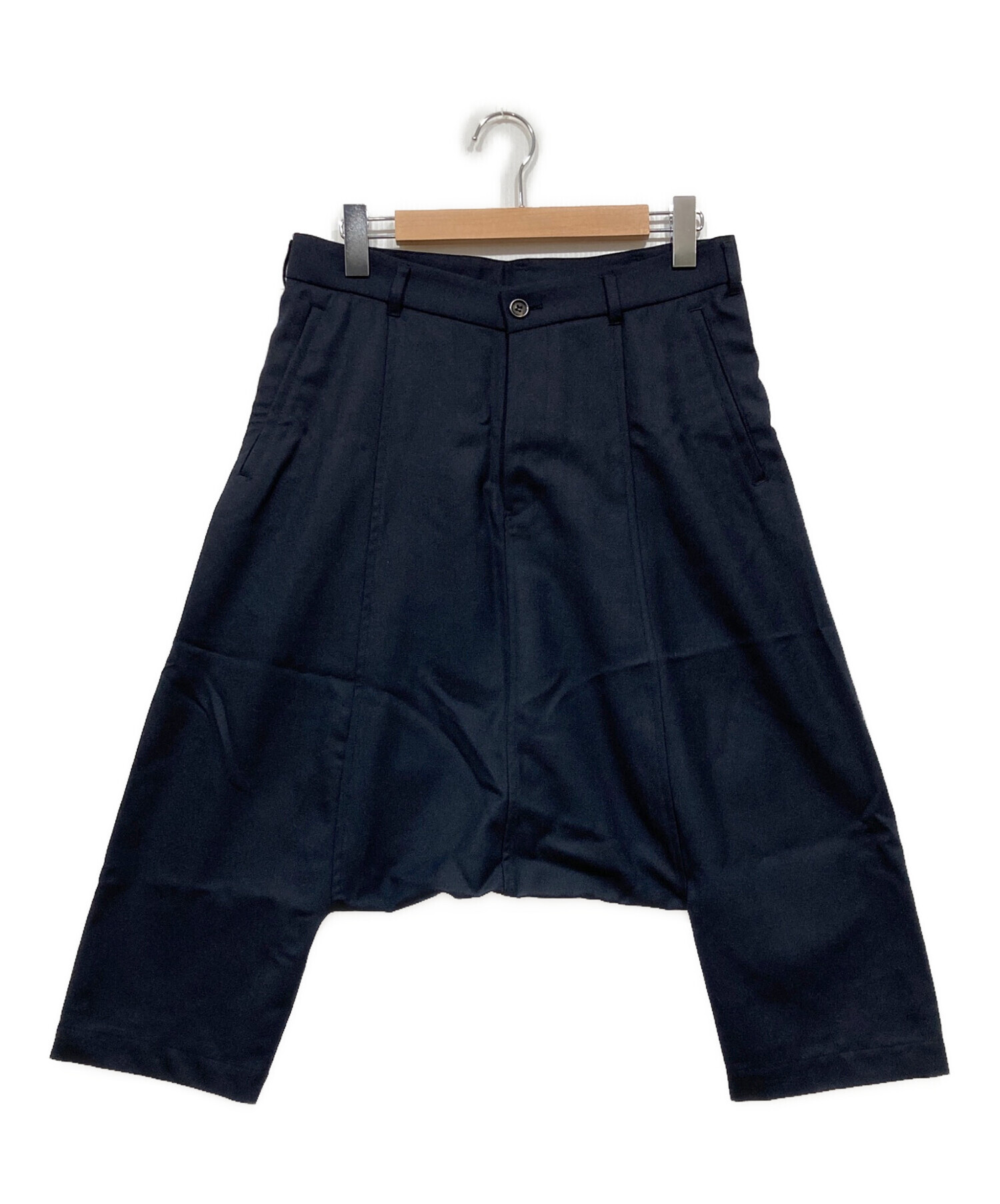 コムデギャルソン パンツ ネイビー スラックス 青 COMME des GARÇONS