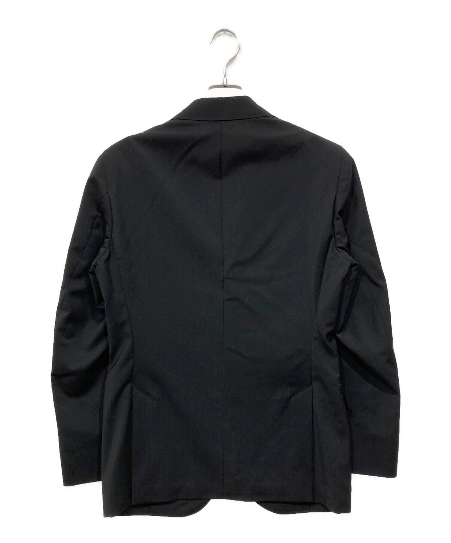 Luigi Bianchi Mantova / テーラードジャケット/46/ウール/BLK 中古・古着通販】Luigi Bianchi Mantova (ルイジビアンキマントヴァ