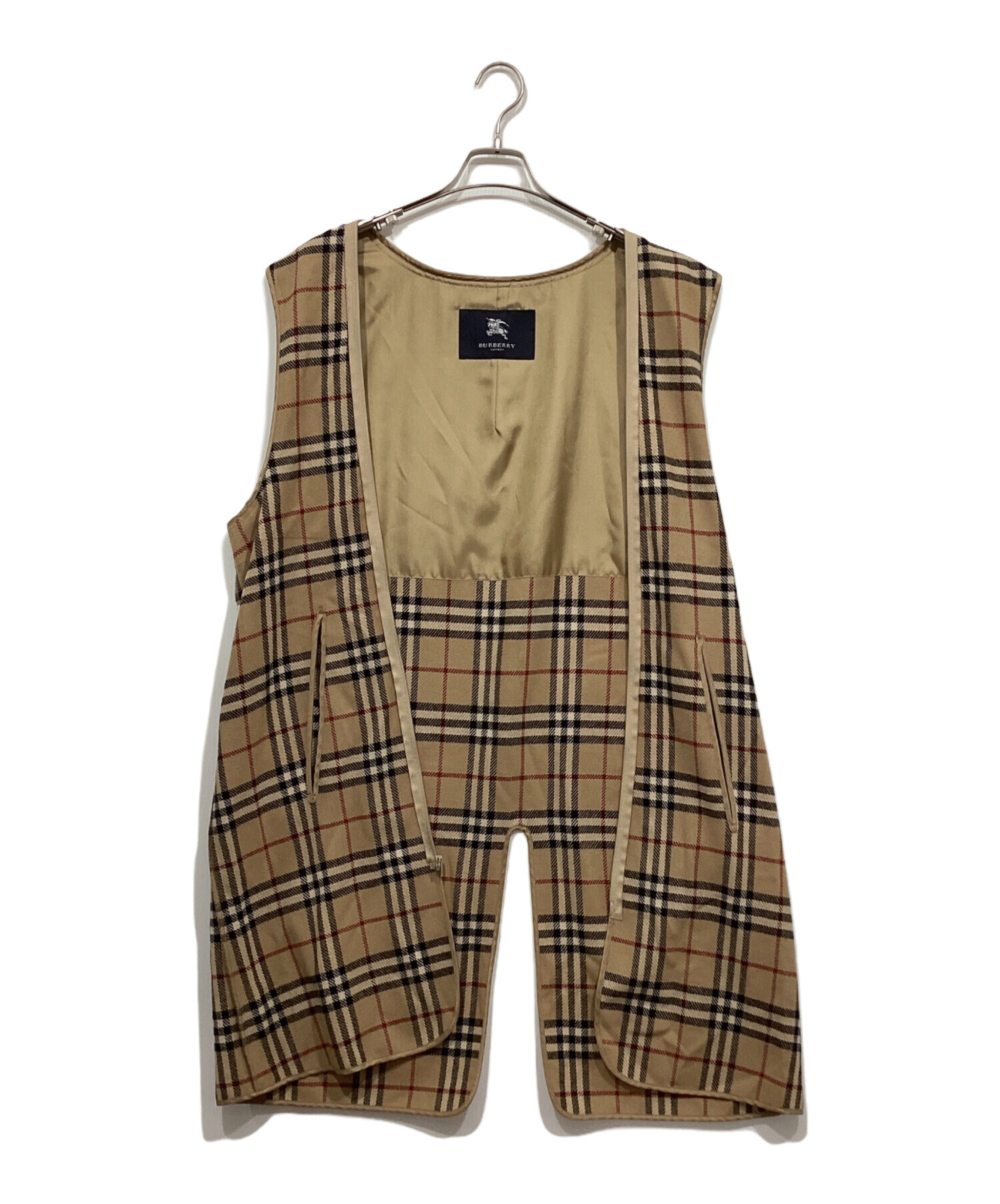 貴重 バーバリー ダウン80％ ライナー付き フーデッドコート ノバチェック BURBERRY (バーバリー) ナイロン フーデッド パファーコート