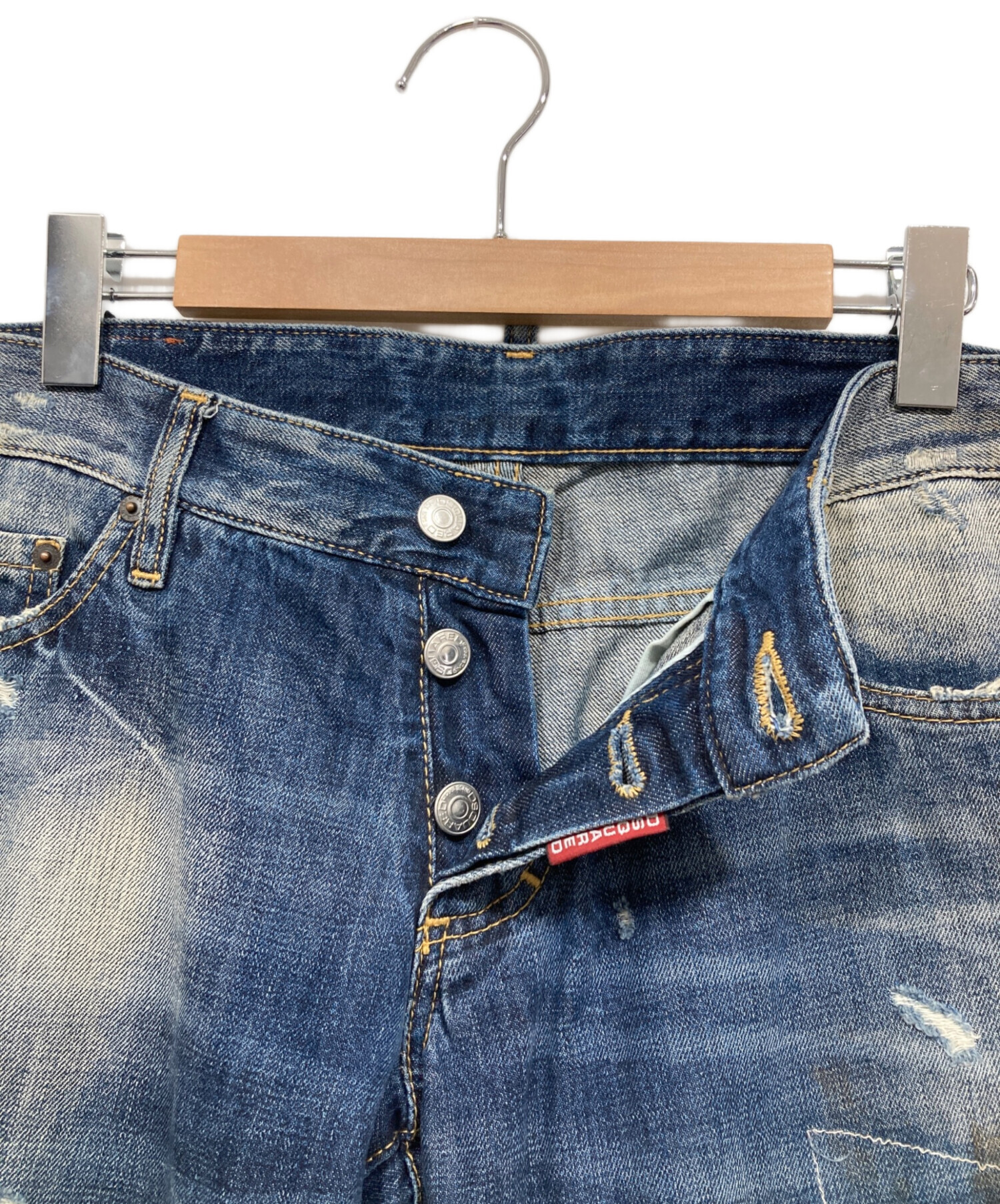 中古・古着通販】DSQUARED2 (ディースクエアード) リペア・ダメージ