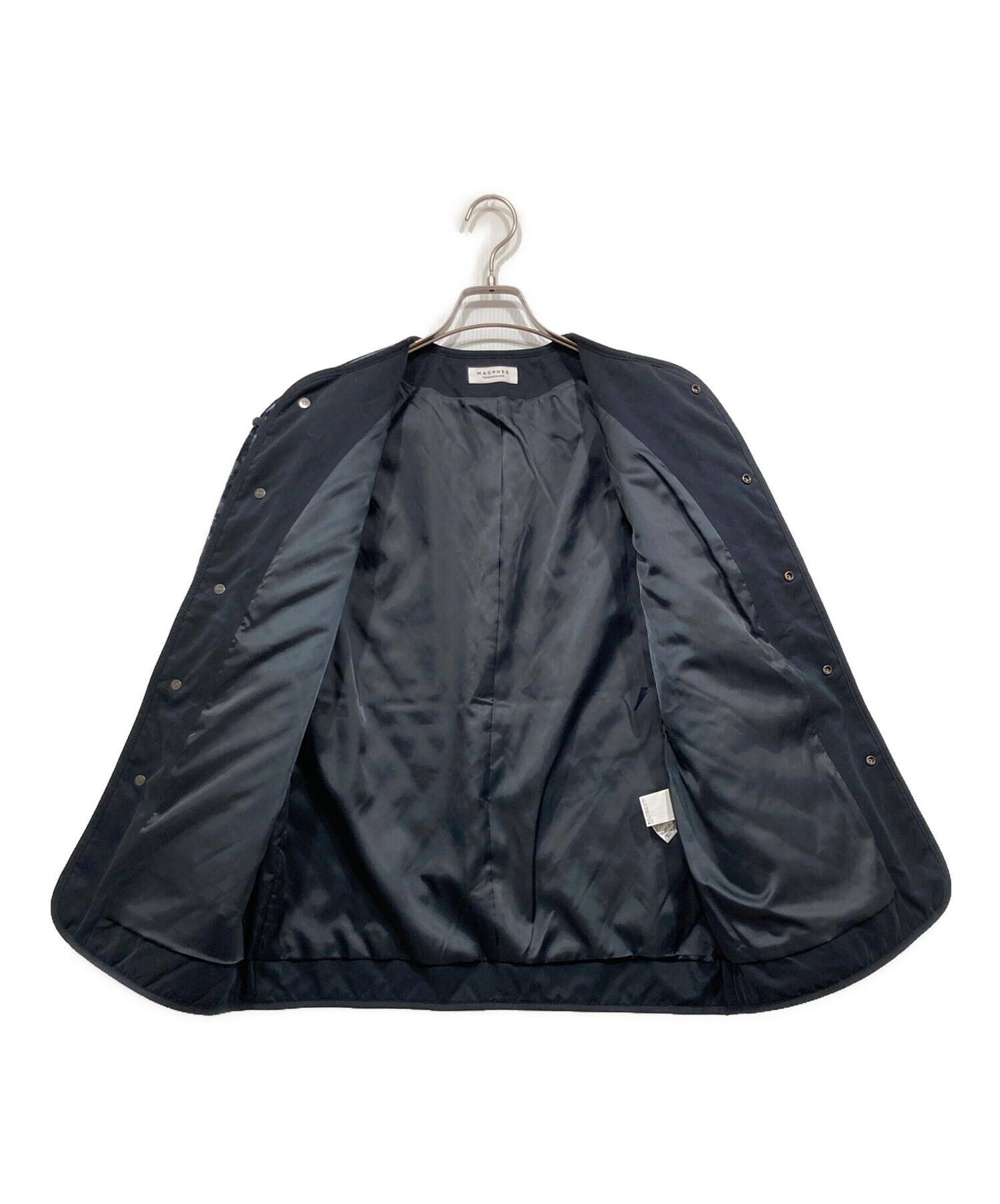 中古・古着通販】MACPHEE (マカフィ) ポリエステルベロア キルティング 