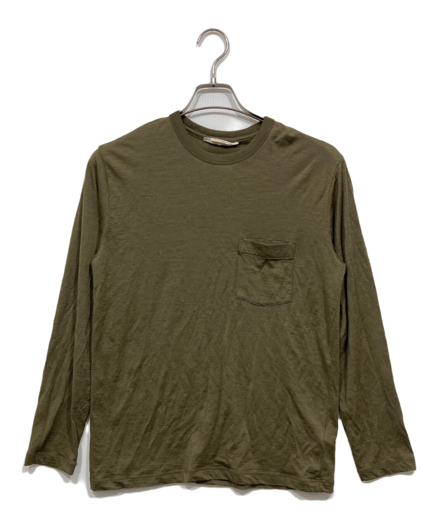 ICEBREAKER 長袖カットソー カーキ ICEBREAKER 長袖カットソー カーキ