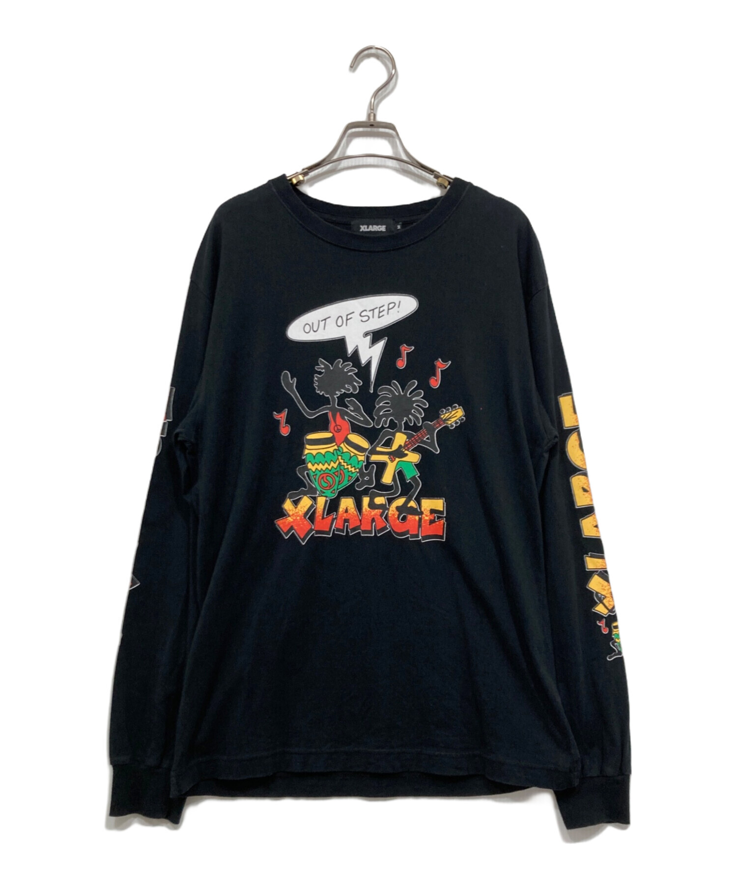 中古・古着通販】X-LARGE (エクストララージ) プリントロングスリーブ 
