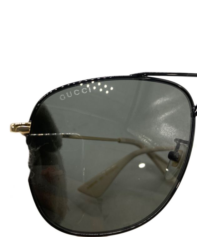 中古・古着通販】GUCCI (グッチ) ティアドロップ サングラス ブラック