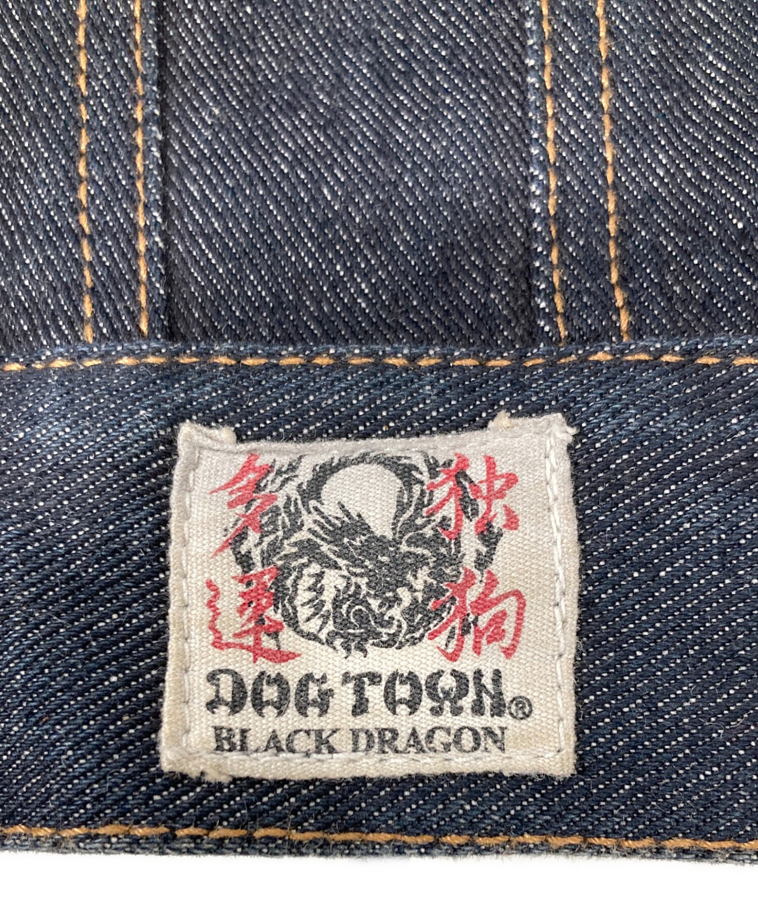 中古・古着通販】DOG TOWN (ドッグ タウン) 刺繍デニムジャケット