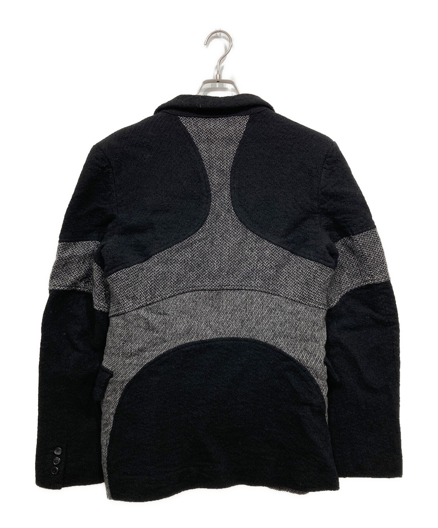 【美品】トリコ コムデギャルソン 91SS ウールギャバ 3B ジャケット 美品】トリコ コムデギャルソン 91SS ウールギャバ 3B