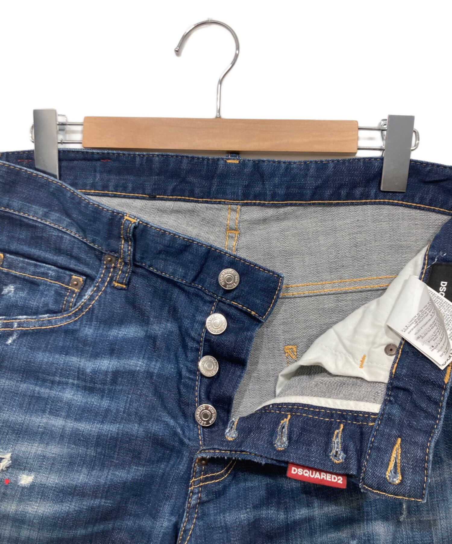 中古・古着通販】DSQUARED2 (ディースクエアード) デニムパンツ 