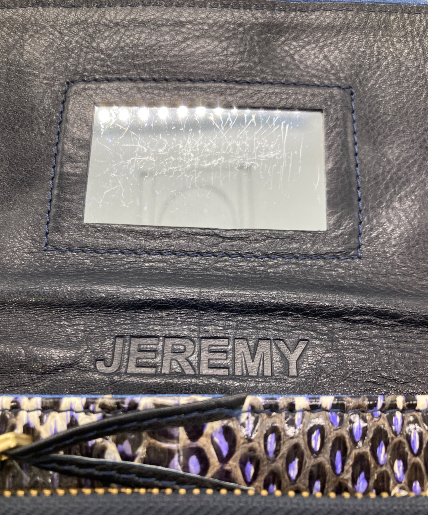 中古・古着通販】jerome dreyfuss (ジェロームドレイフェス) クラッチ