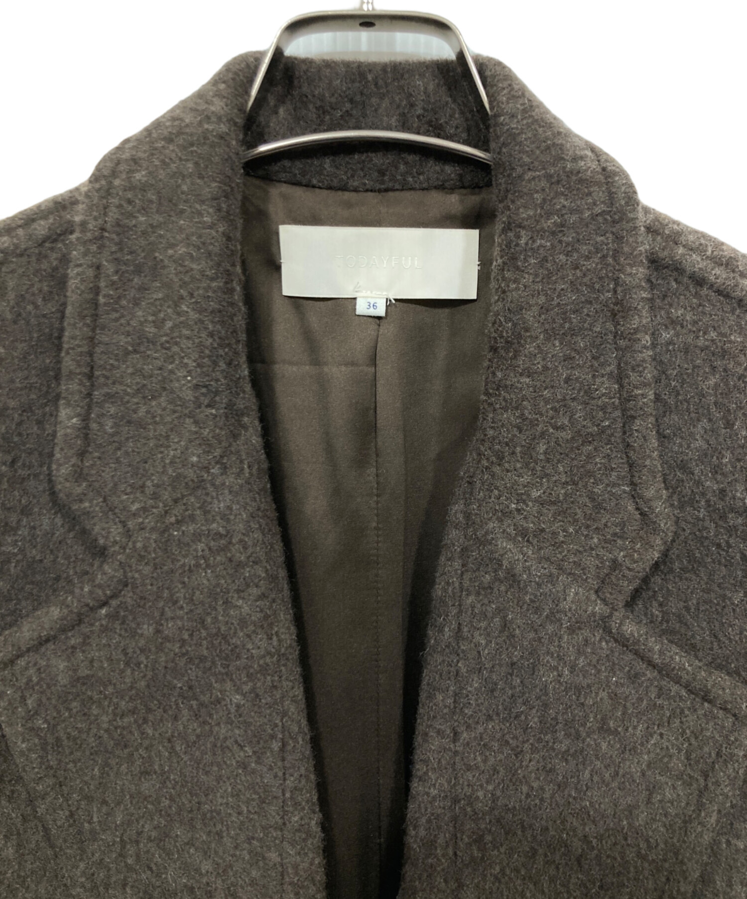 中古・古着通販】TODAYFUL (トゥデイフル) シャギーオーバーコート