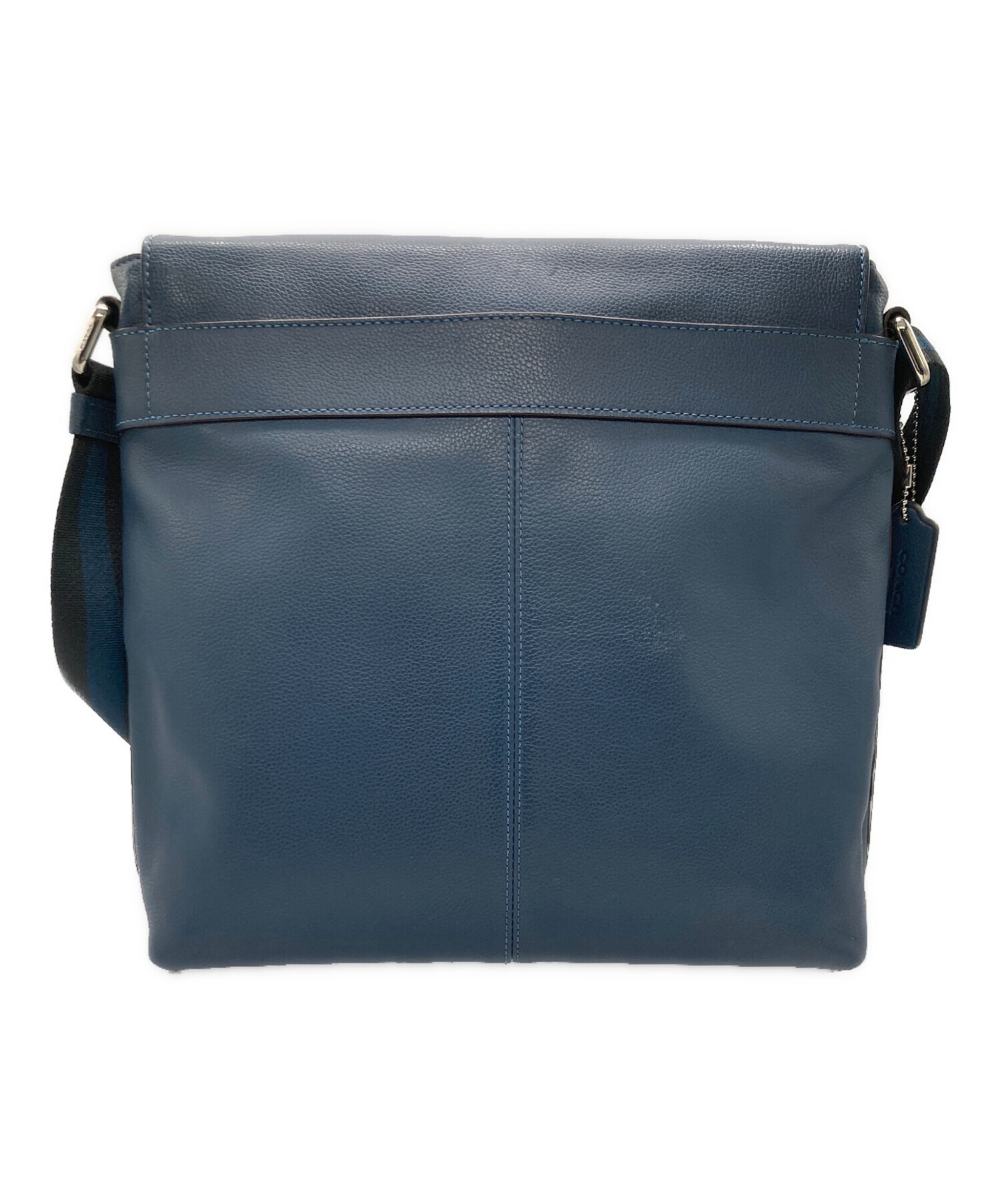 coach ショルダーバッグ　古着 中古・古着通販】COACH (コーチ) レザーショルダーバッグ レッド