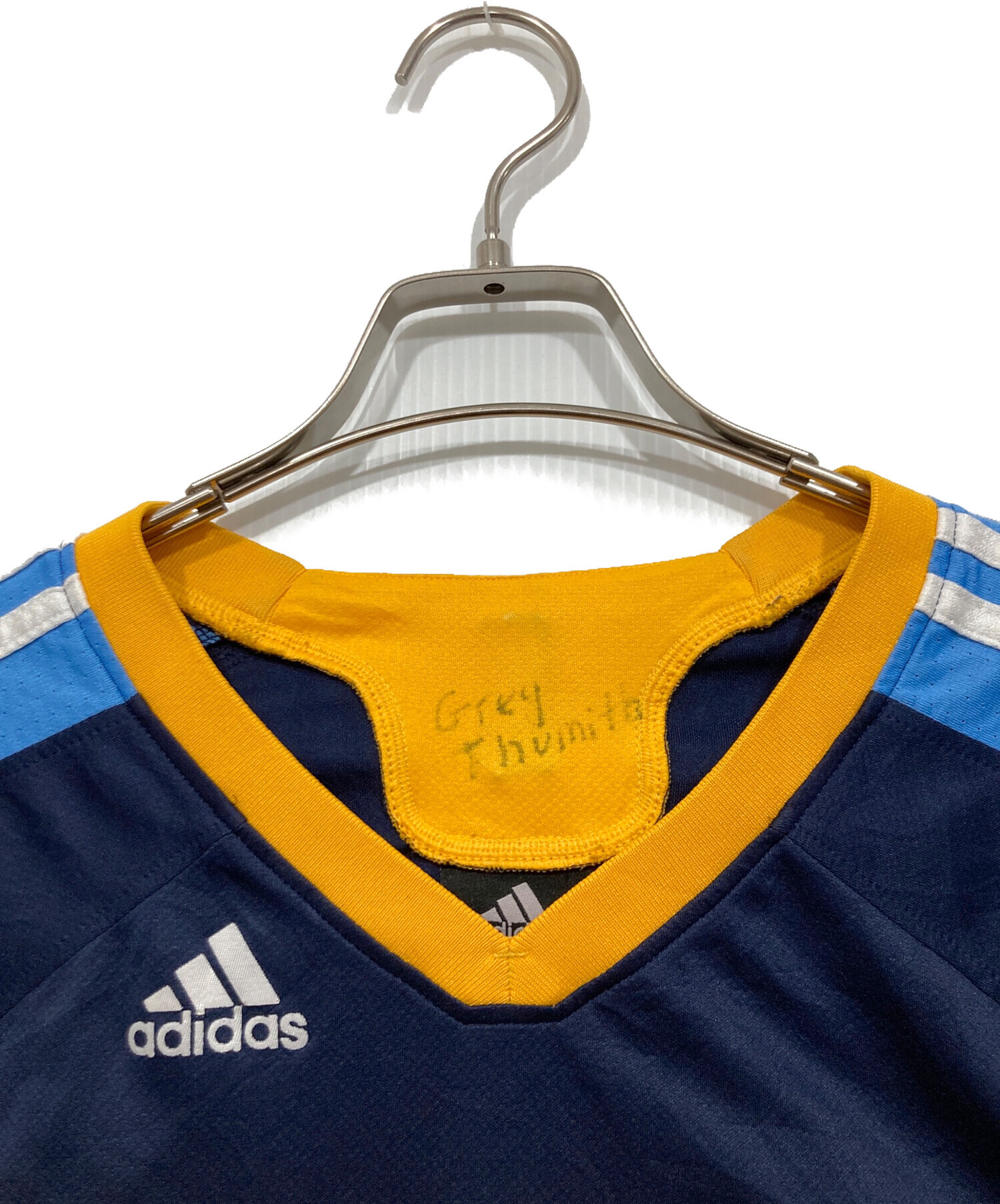 【00s アーカイブ】テックadidas ゲームシャツ　レア　y2k裏原ポパイ 00s アーカイブ】テックadidas ゲームシャツ レア y2k裏原ポパイ