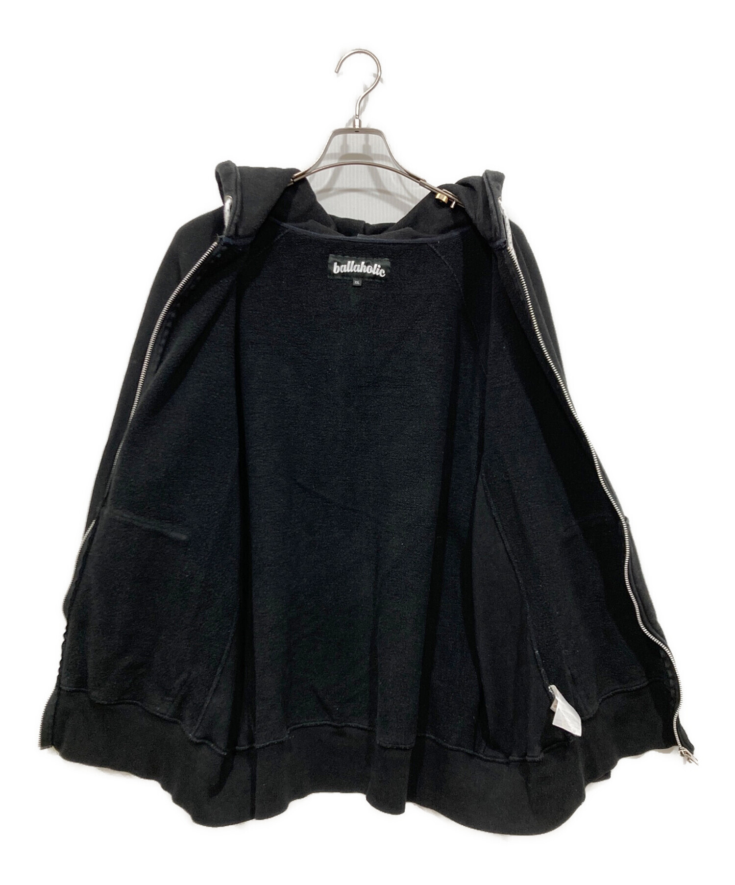 中古・古着通販】ballaholic (ボーラホリック) ジップパーカー