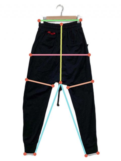 中古・古着通販】CVTVLIST (カタリスト) サルエルパンツ ブラック