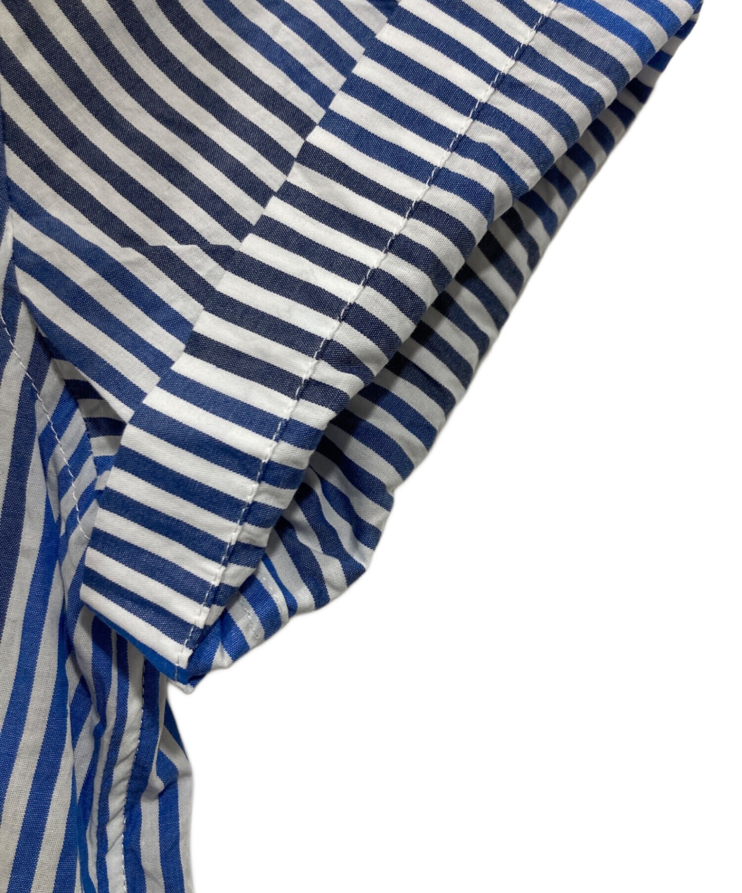 KITH / 半袖シャツ/L/シルク/BLU/ストライプ/22-051-060-0007-2-0 中古・古着通販】KITH (キス) 半袖ストライプシャツ ブルー サイズ