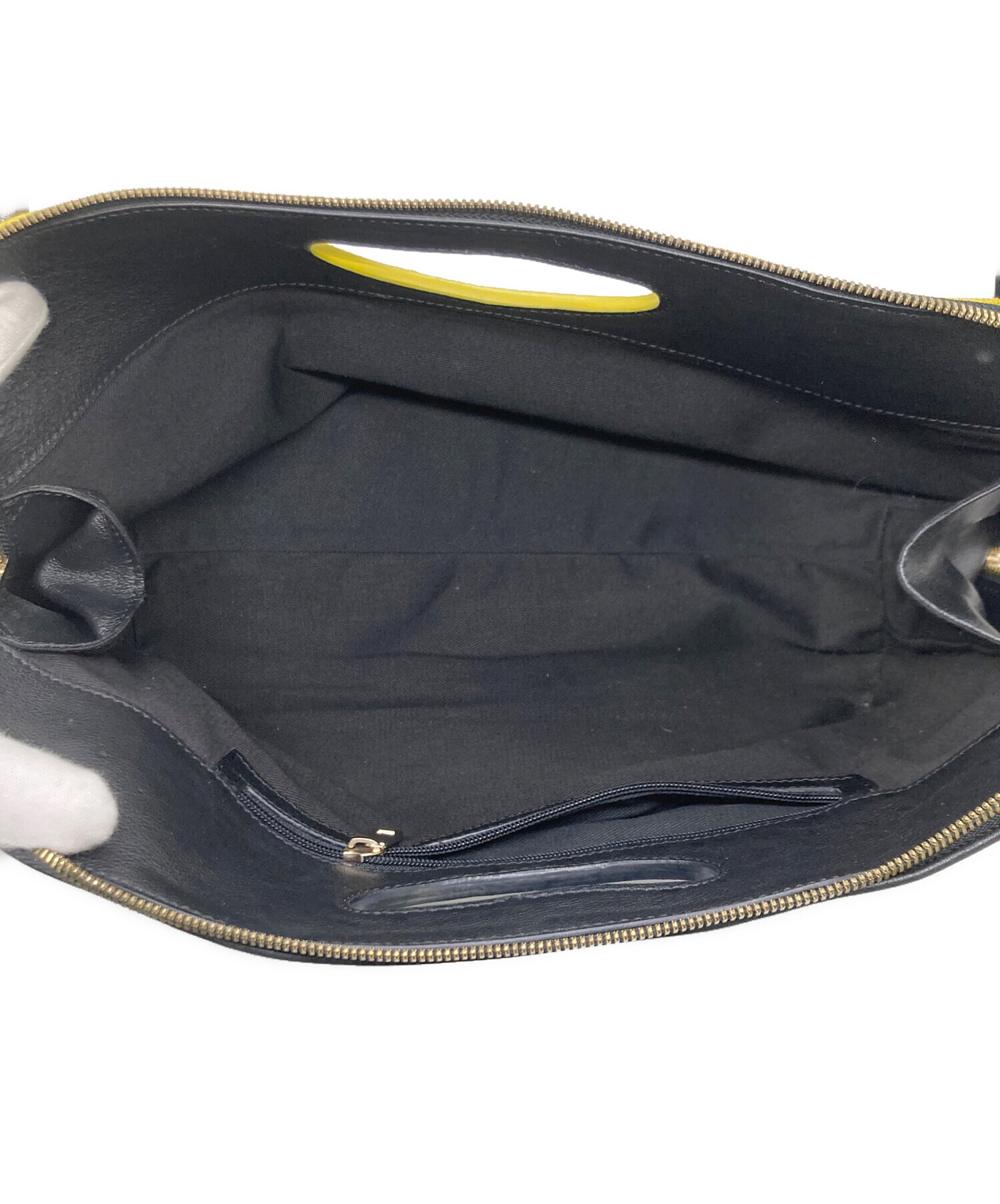 中古・古着通販】PELLICO (ペリーコ) スウェード×レザーハンドバッグ 