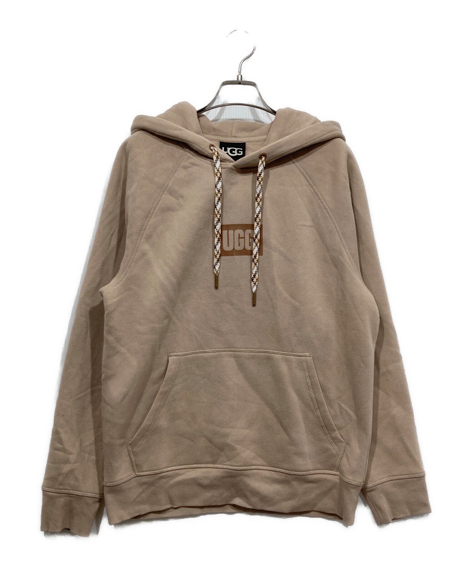 中古・古着通販】UGG (アグ) プルオーバーパーカー ブラウン サイズ:S 