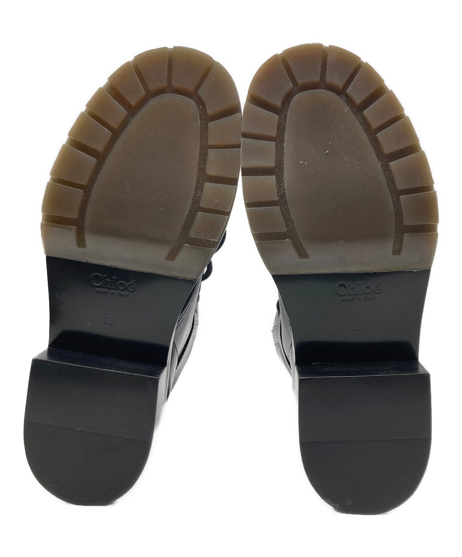 中古・古着通販】Chloe (クロエ) レザーショートブーツ / ディアヌ