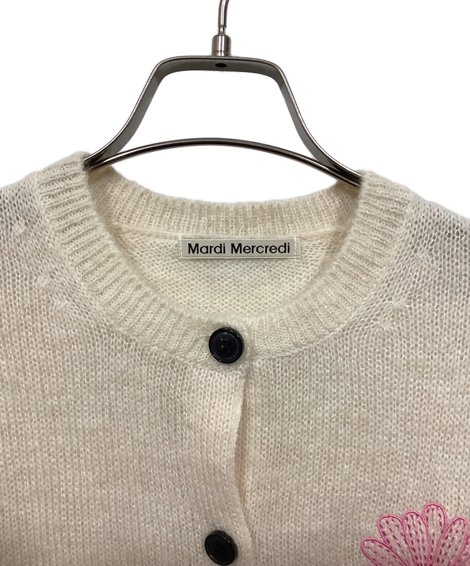 中古・古着通販】Mardi Mercredi (マルディメクルディ) フラワー刺繍
