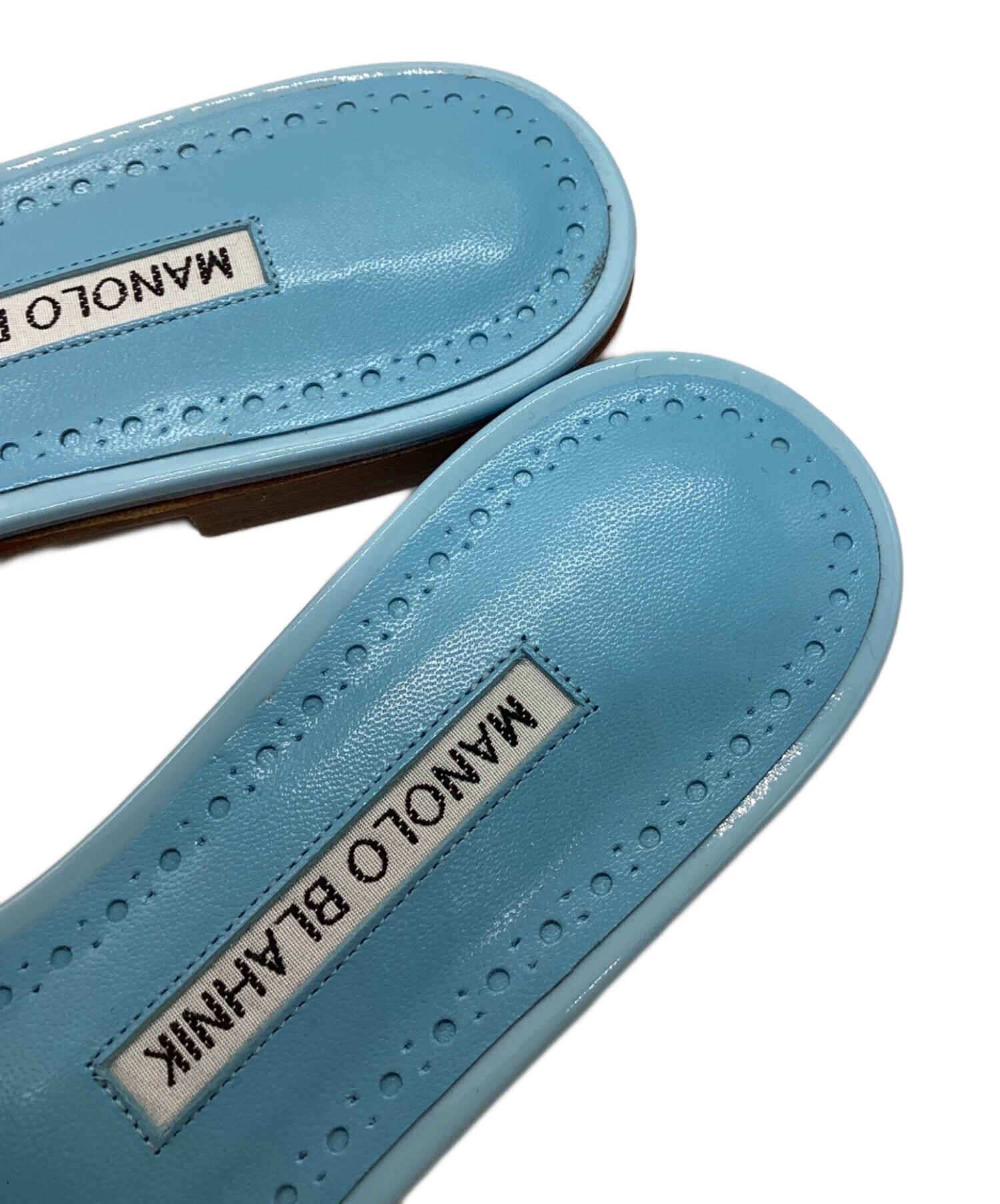 中古・古着通販】Manolo Blahnik (マノロブラニク) HOURAM FLAT