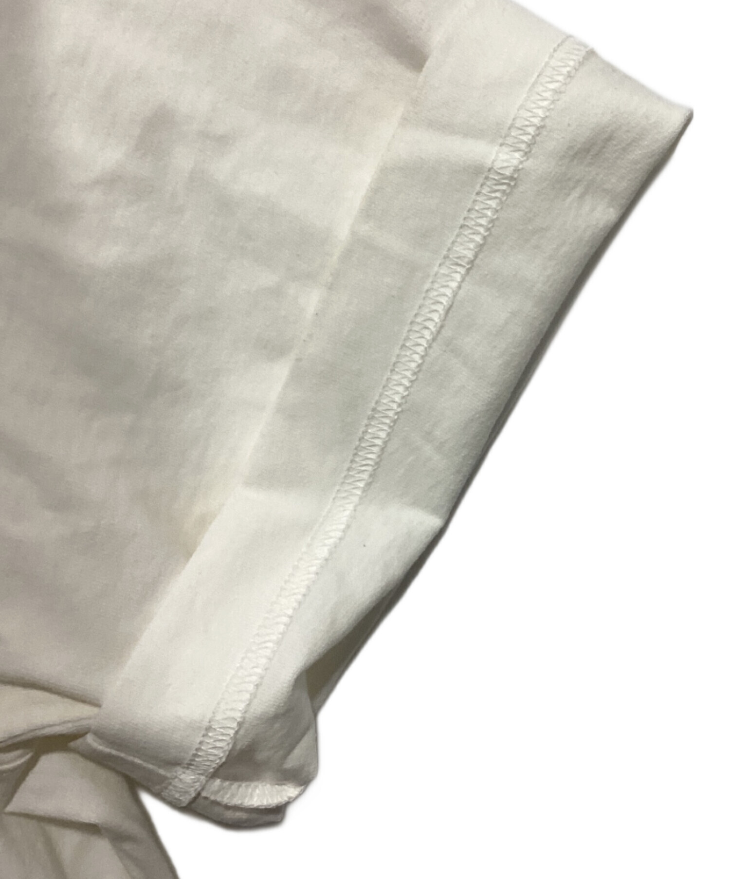 中古・古着通販】BURBERRY (バーバリー) ローズ半袖Tシャツ ホワイト 
