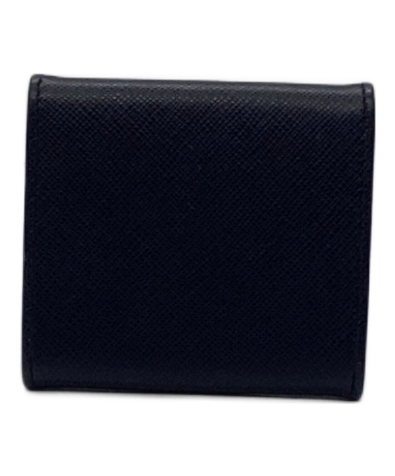 中古・古着通販】PRADA (プラダ) コインケース ネイビー×オレンジ 