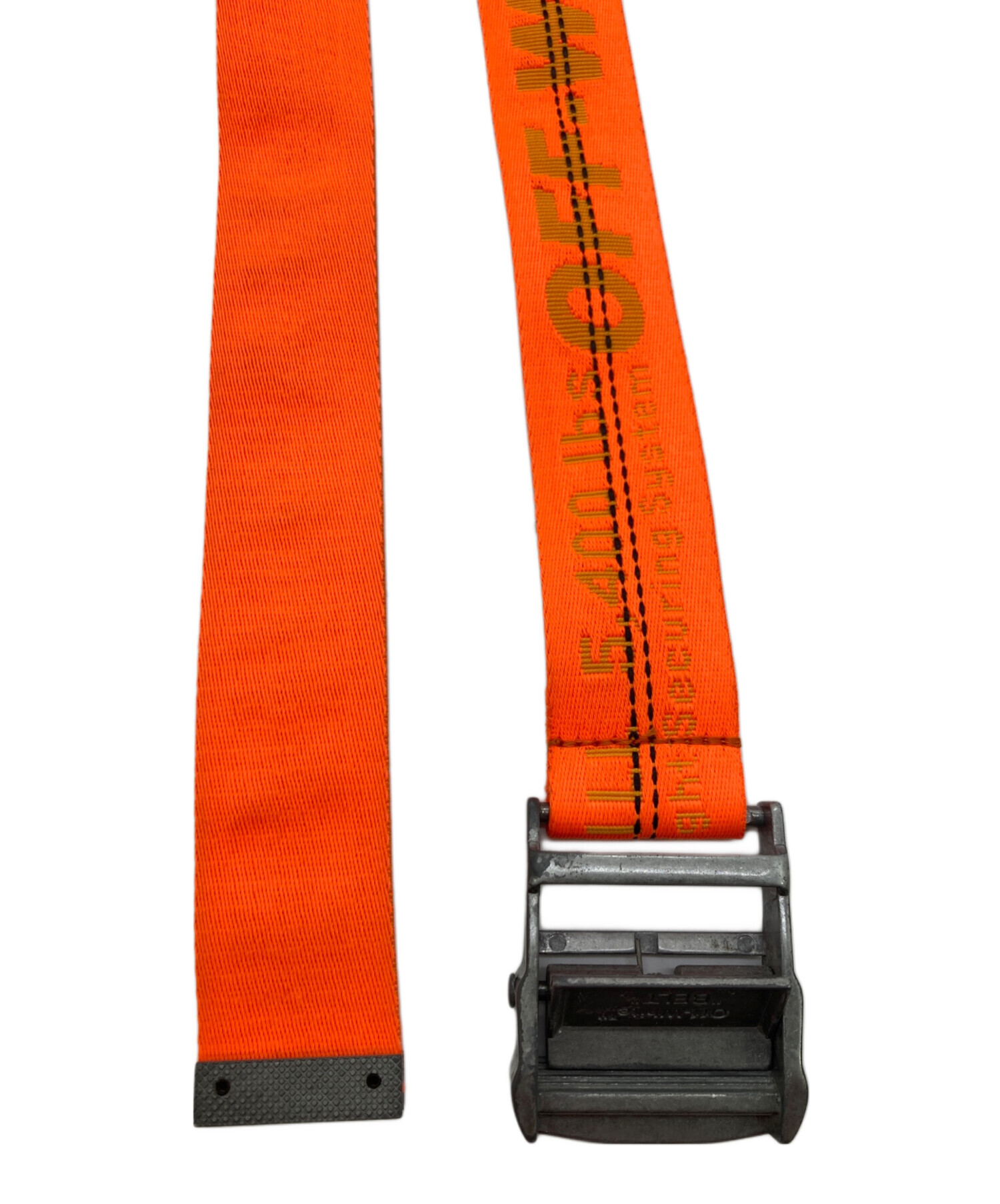 中古・古着通販】OFFWHITE (オフホワイト) ベルト オレンジ｜ブランド