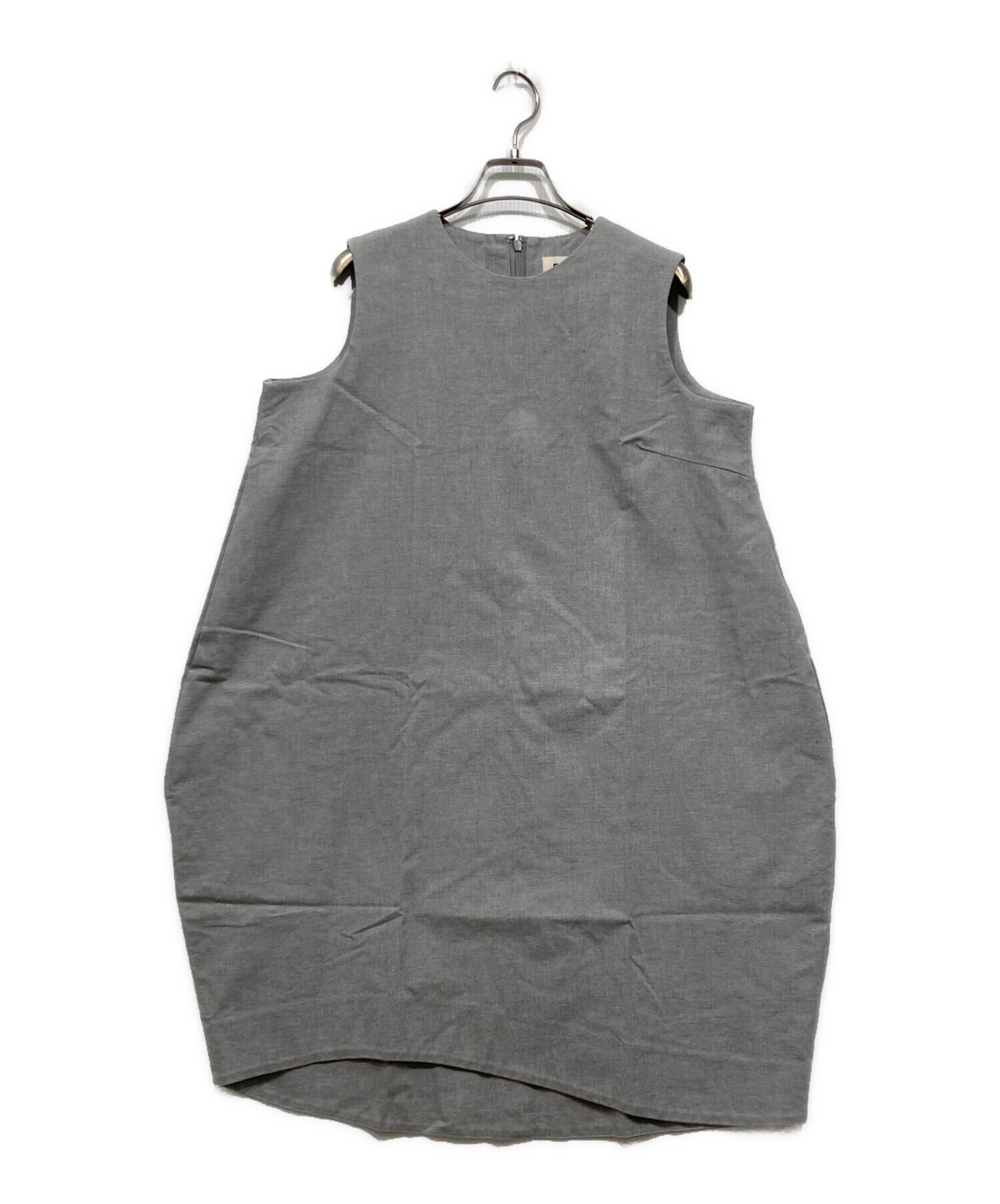 ENFOLD グレー ベスト 38 ENFOLD(エンフォルド) ベスト サイズ38 M レディース - ダークグレー
