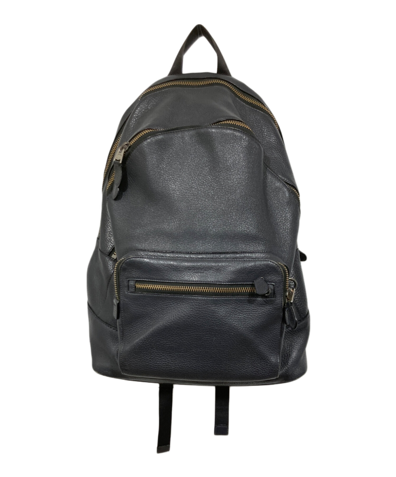 coach レザーリュック 未使用 中古・古着通販】COACH (コーチ) レザーリュック ブラック｜ブランド