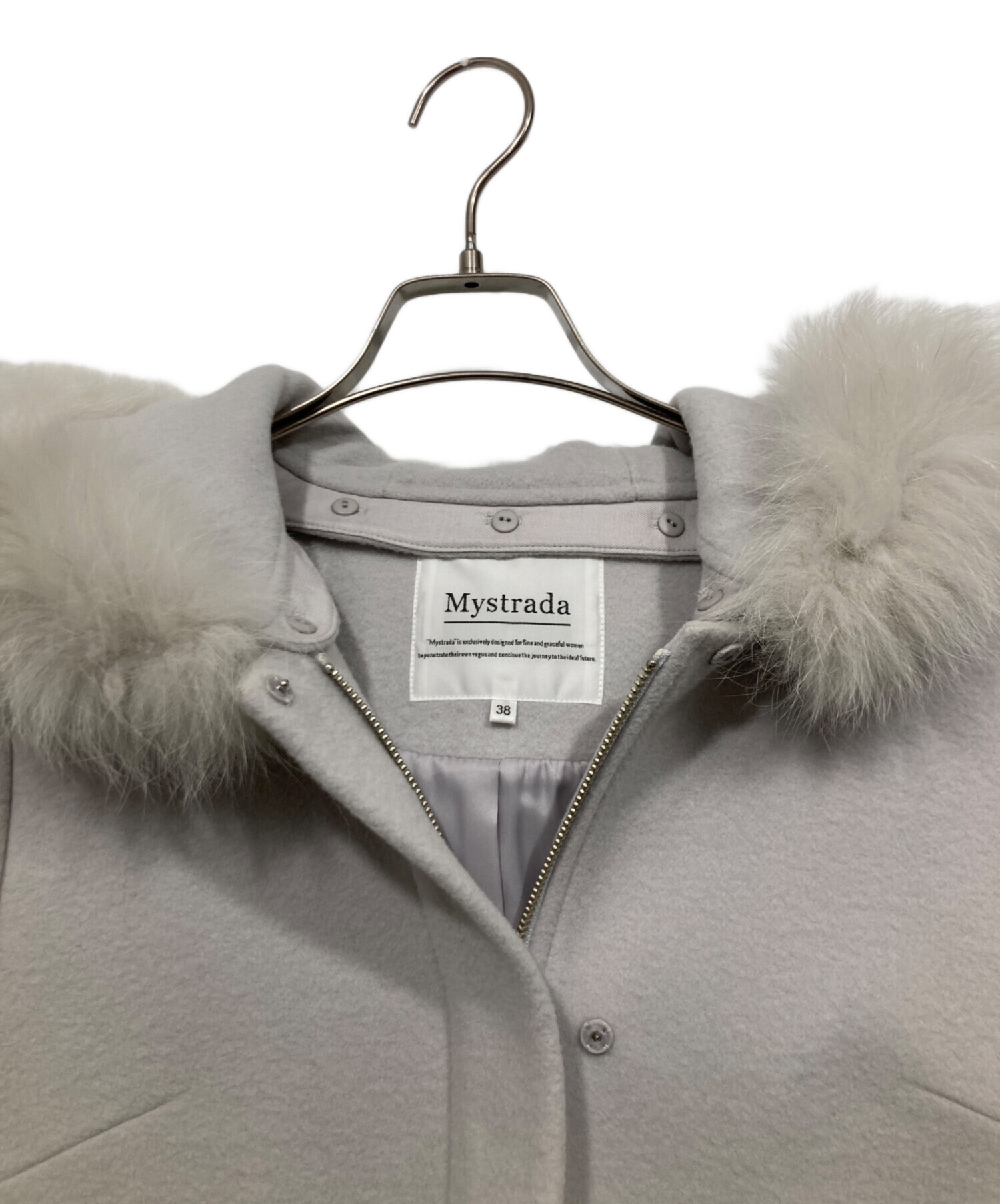 中古・古着通販】Mystrada (マイストラーダ) ポケットファーコート 