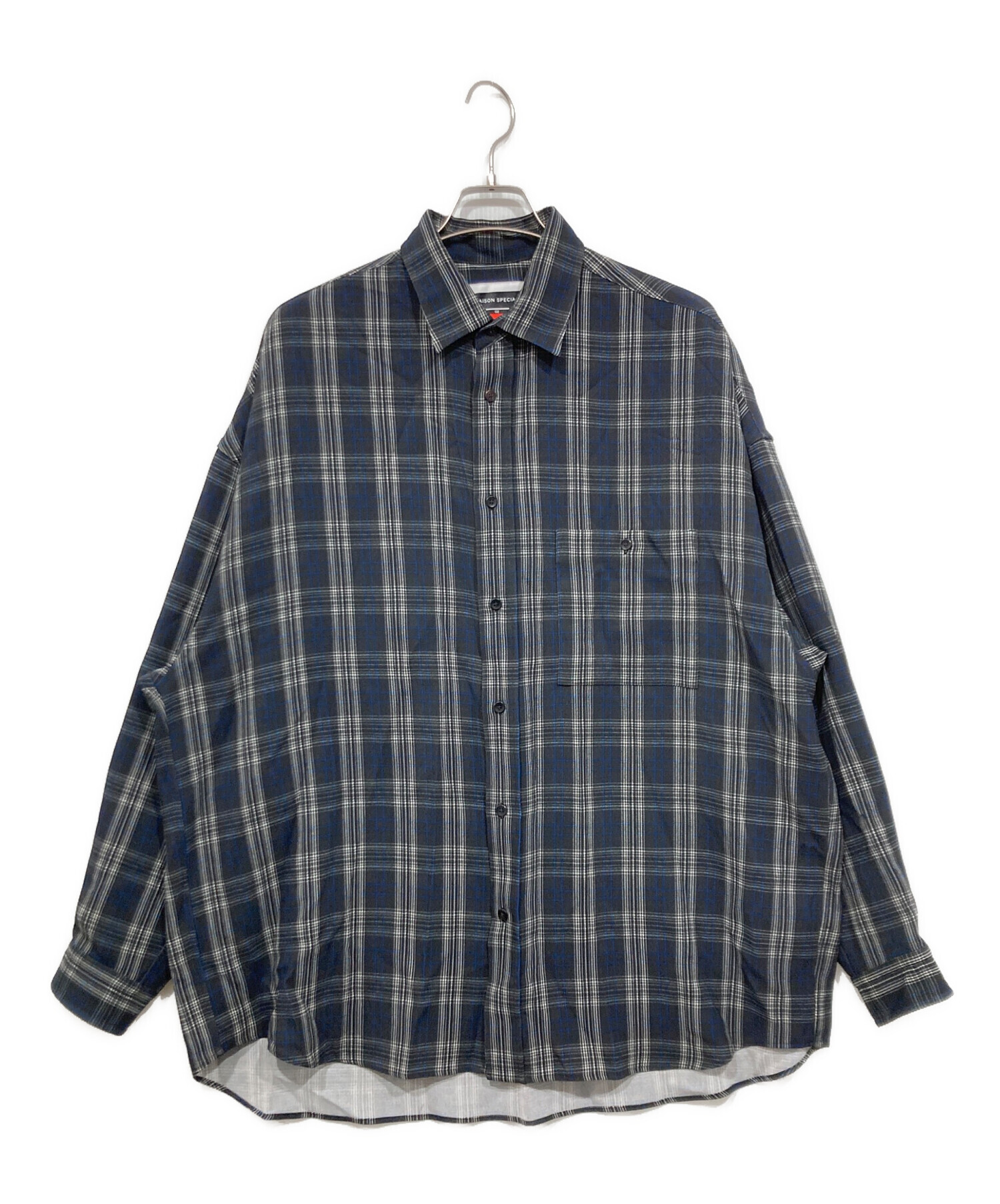 中古・古着通販】MAISON SPECIAL (メゾンスペシャル) チェックプリント 