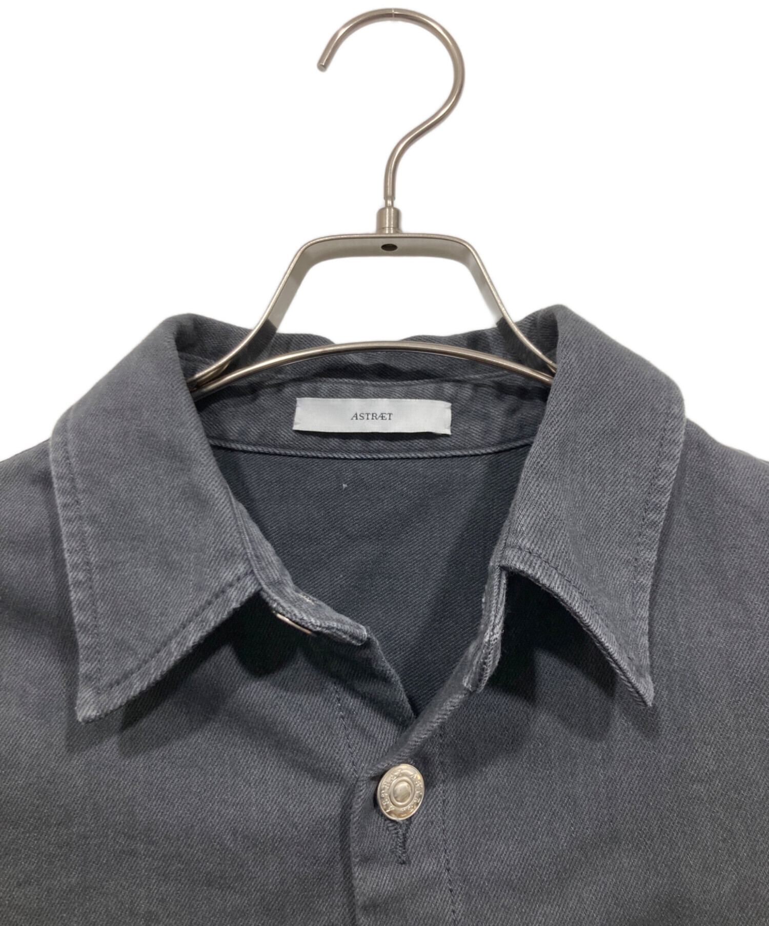中古・古着通販】ASTRAET (アストラット) 長袖シャツ グレー サイズ 