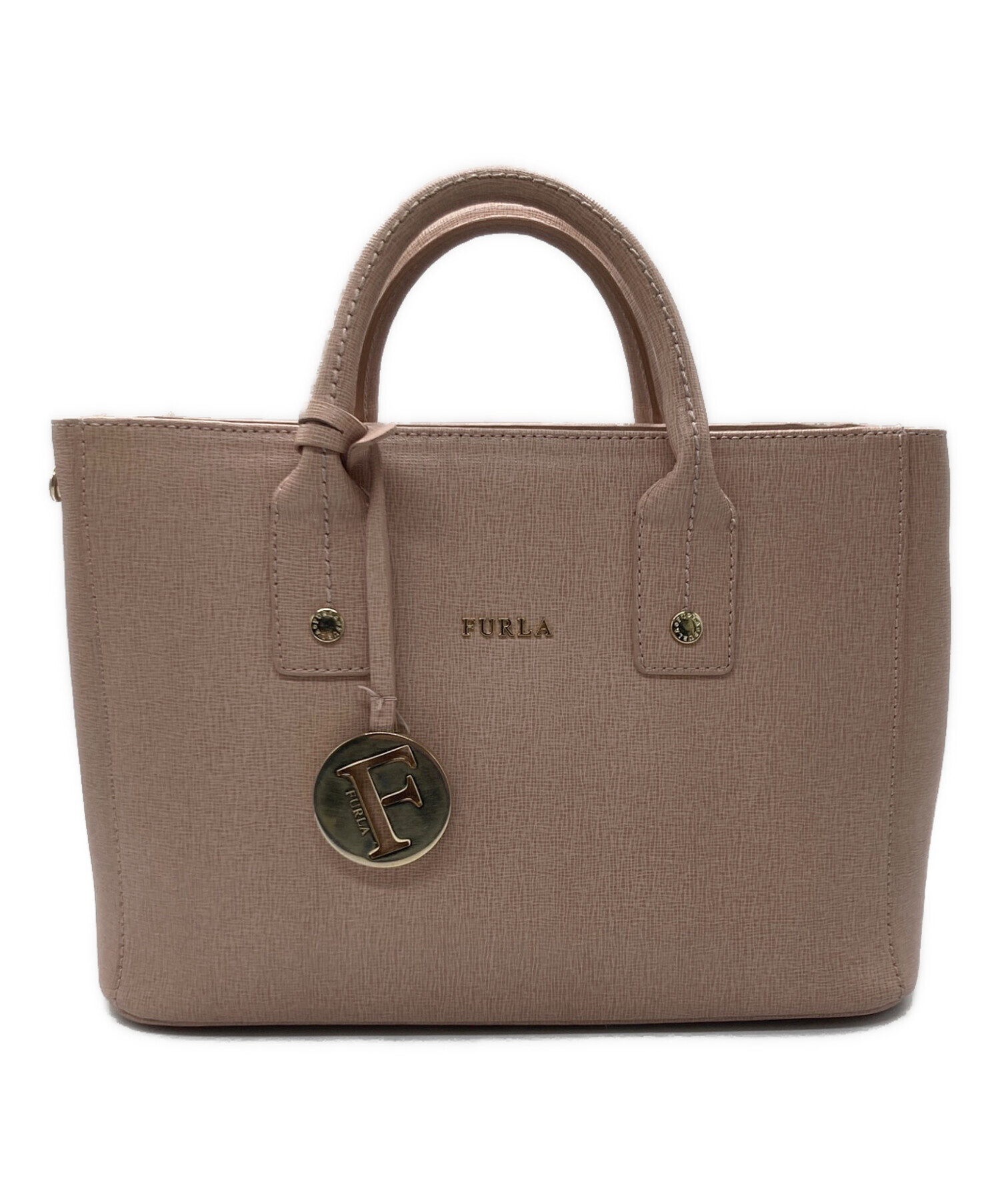 中古・古着通販】FURLA (フルラ) リンダ2WAYバッグ ショルダー ピンク  