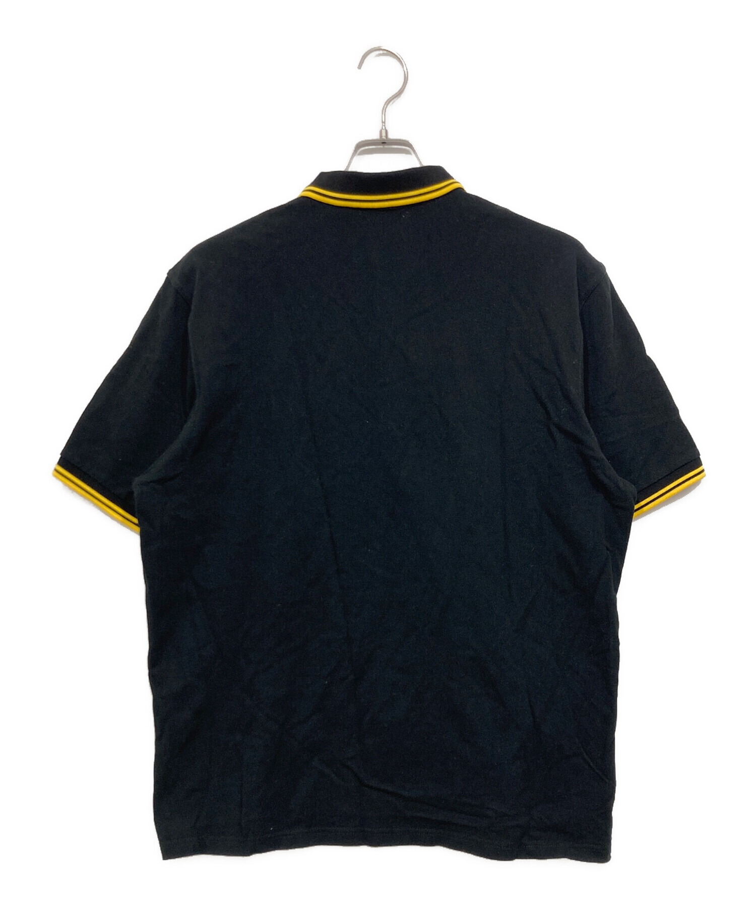 FRED PERRY ポロシャツ 半袖 ブラック XL 未使用 FRED PERRY（フレッドペリー） ポロシャツ 英国製 半袖 メンズ M12
