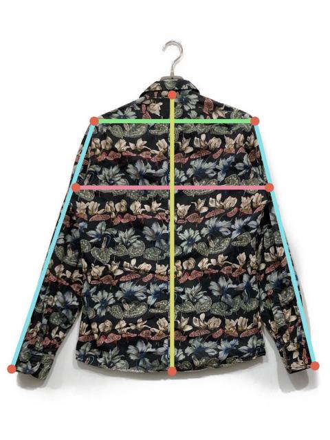 中古・古着通販】DRIES VAN NOTEN (ドリスヴァンノッテン) 花柄シャツ