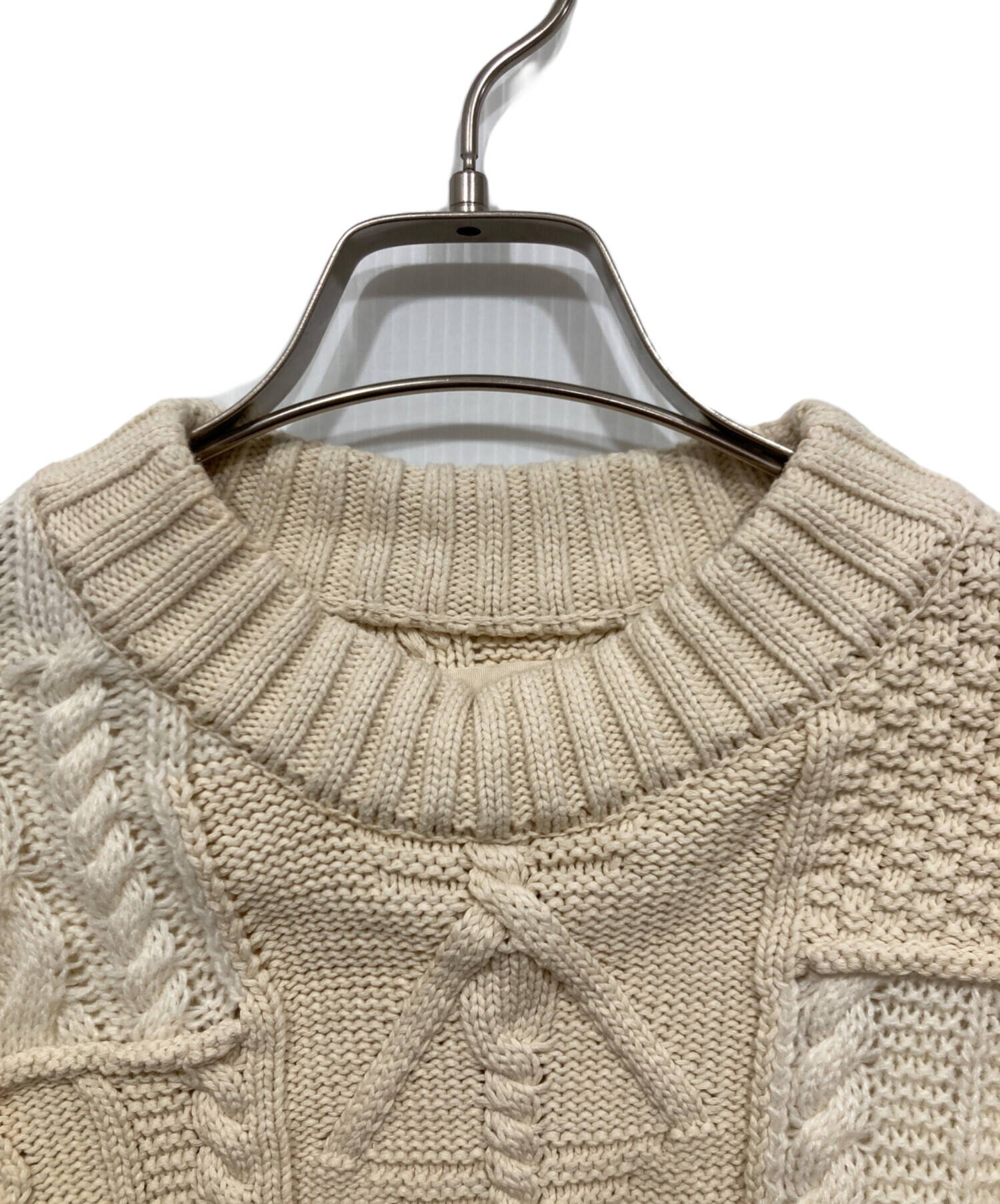 中古・古着通販】TODAYFUL (トゥデイフル) パッチワークパフニット