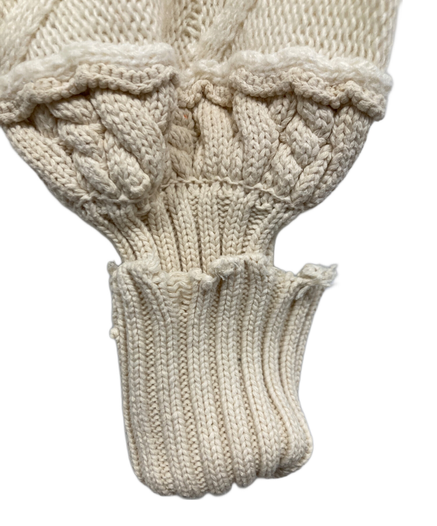 中古・古着通販】TODAYFUL (トゥデイフル) パッチワークパフニット