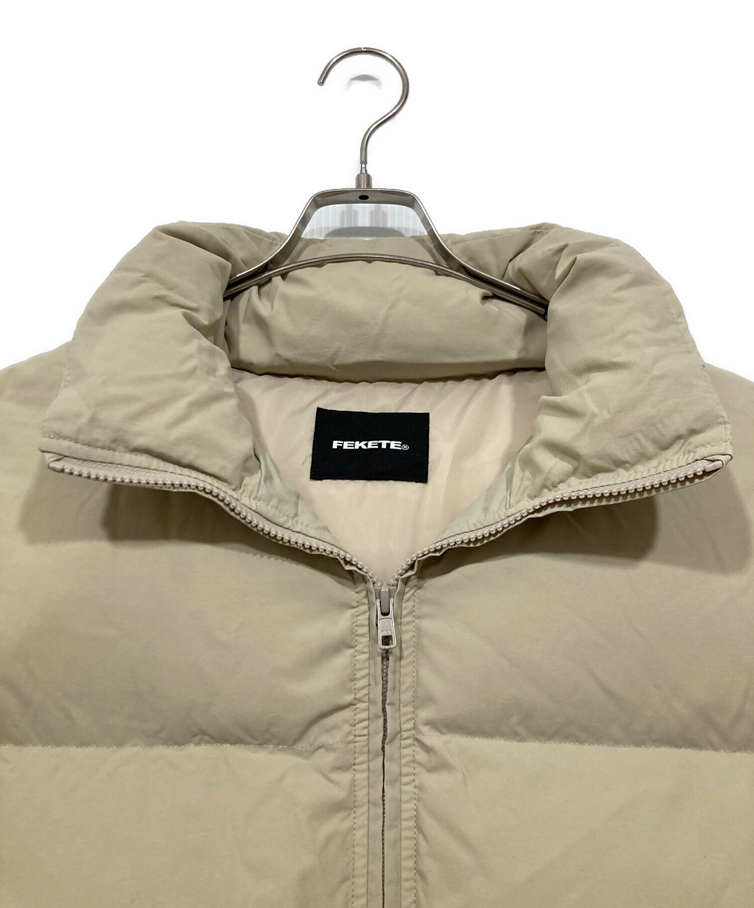 中古・古着通販】FEKETE (フェケテ) ショートエコ中綿ジャケット 