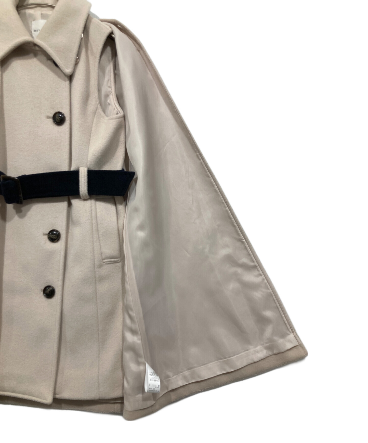 中古・古着通販】REDYAZEL (レディアゼル) ケープコート アイボリー