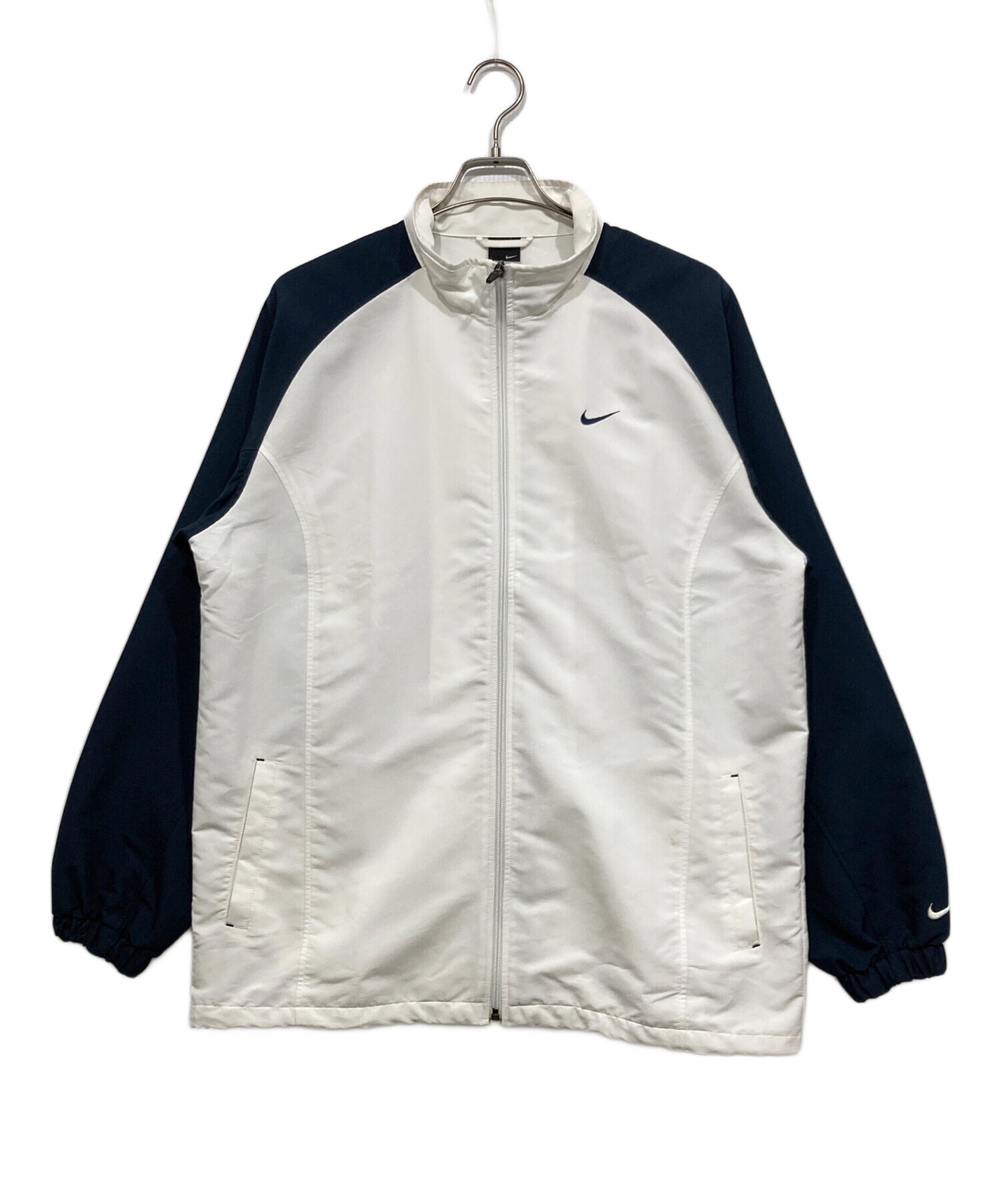 中古・古着通販】NIKE (ナイキ) トラックジャケット ホワイト サイズ 