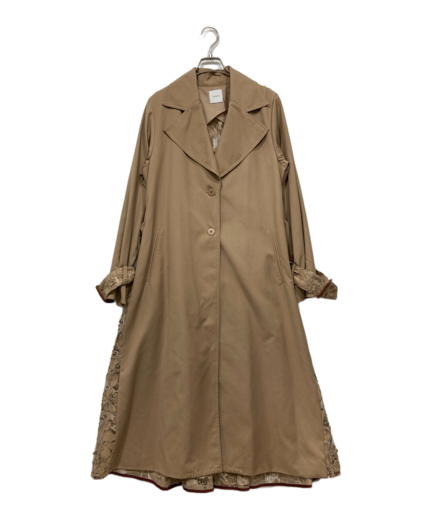 中古・古着通販】AMERI (アメリ) BACK LACE COAT / バックレース 中古・古着通販】AMERI (アメリ) BACK LACE COAT / バックレース