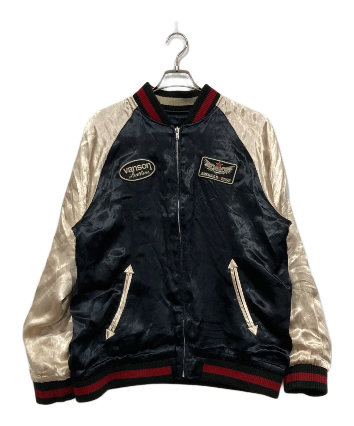 中古・古着通販】VANSON (バンソン) スカル×イーグル リバーシブル